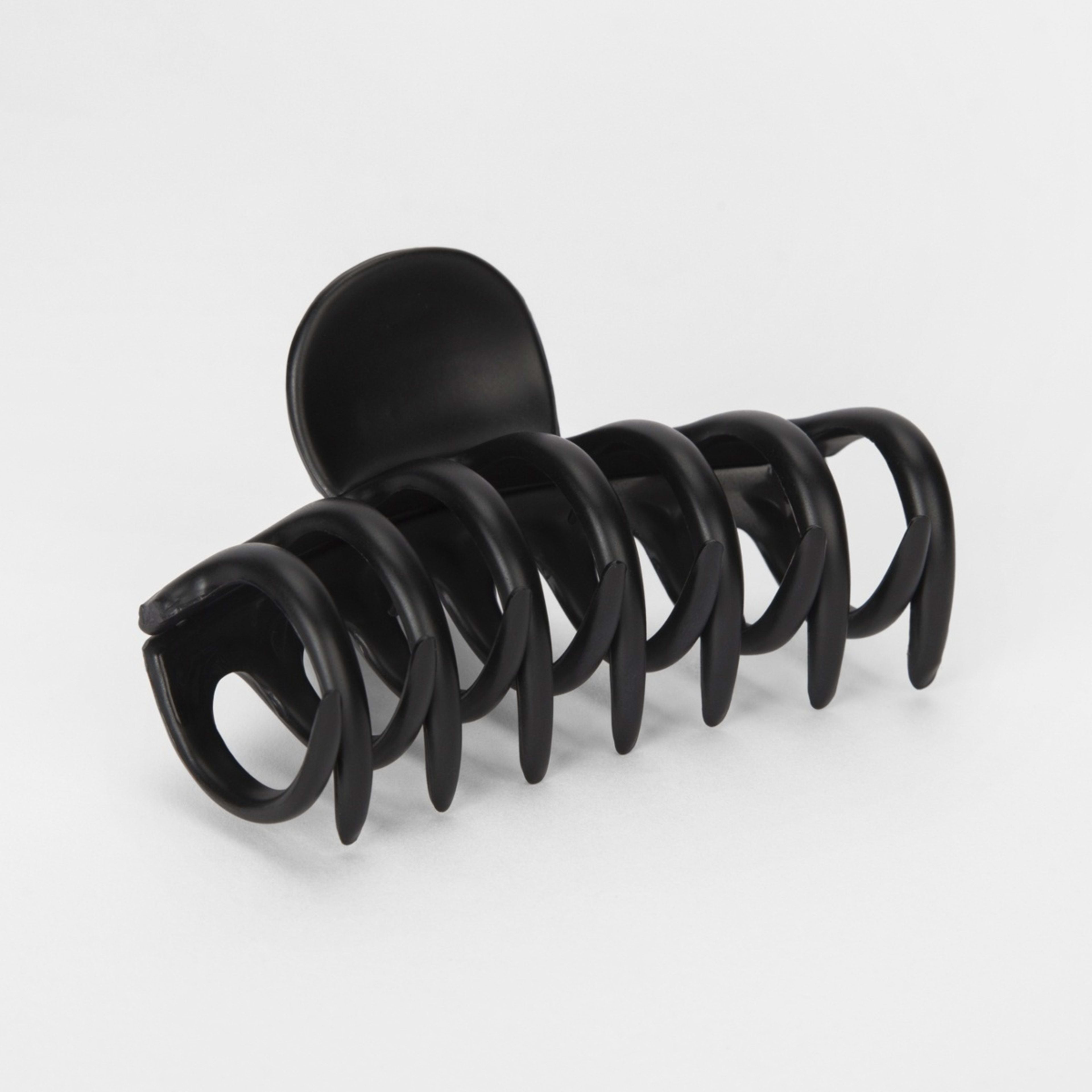 2 OXX Haircare Black Medium Barrel Claw Hair Clip, 2 of 4