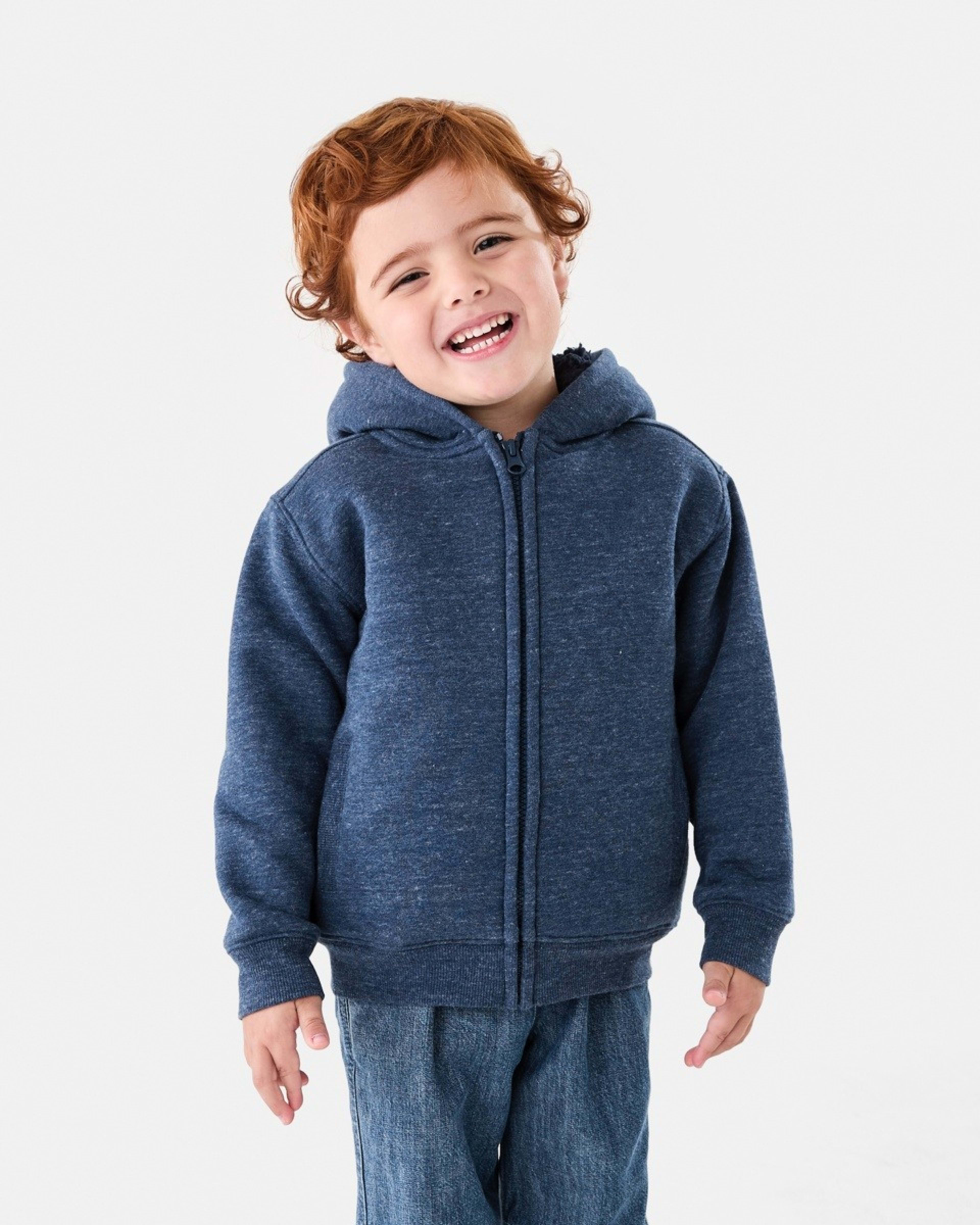 2 Sherpa Lined Hoodie Tnyb Marle, 2 of 8