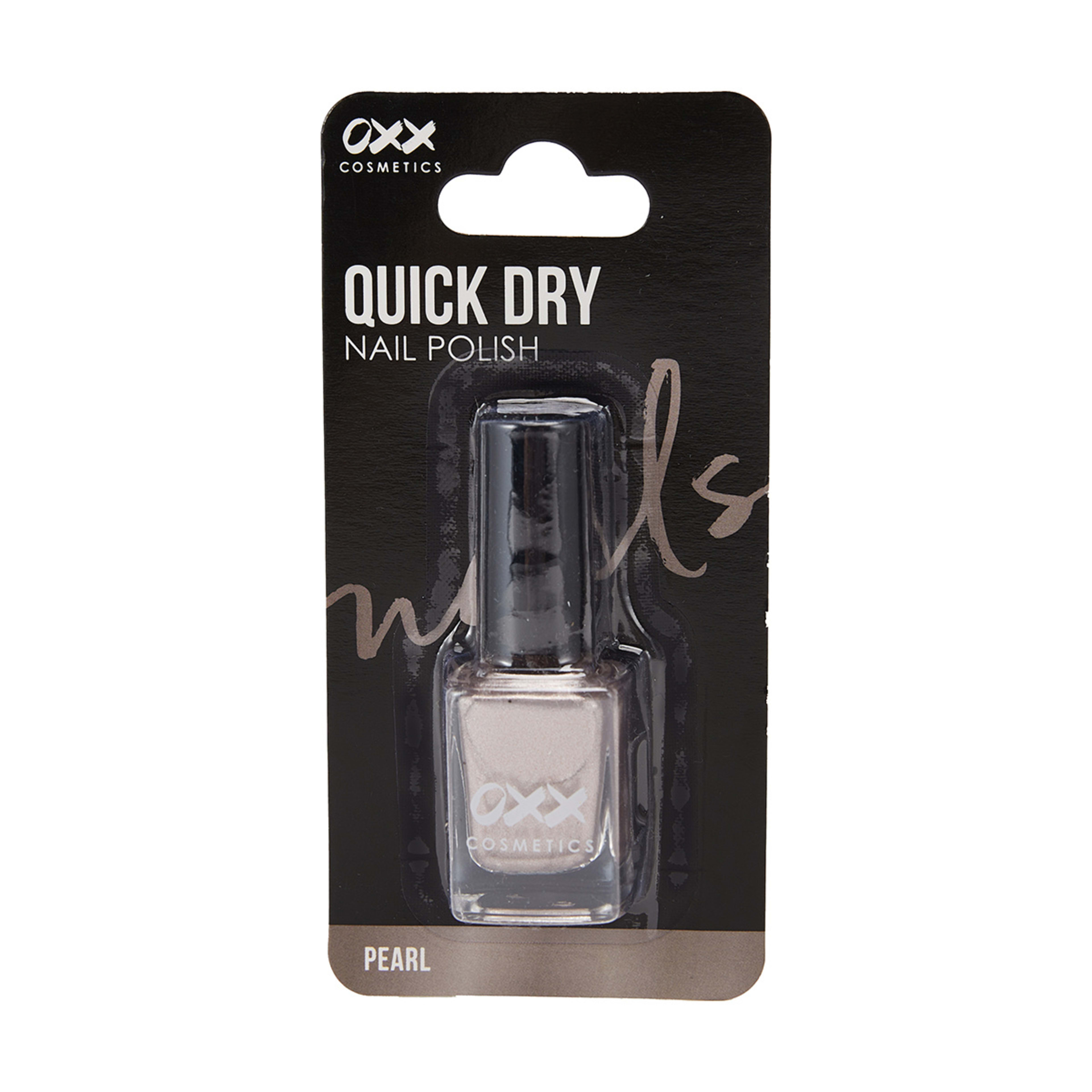 1 OXX Cosmetics Quick Dry Nail Polish - Pearl, 1 of 5