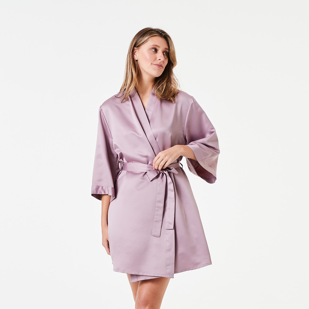 plum color cocktail dress