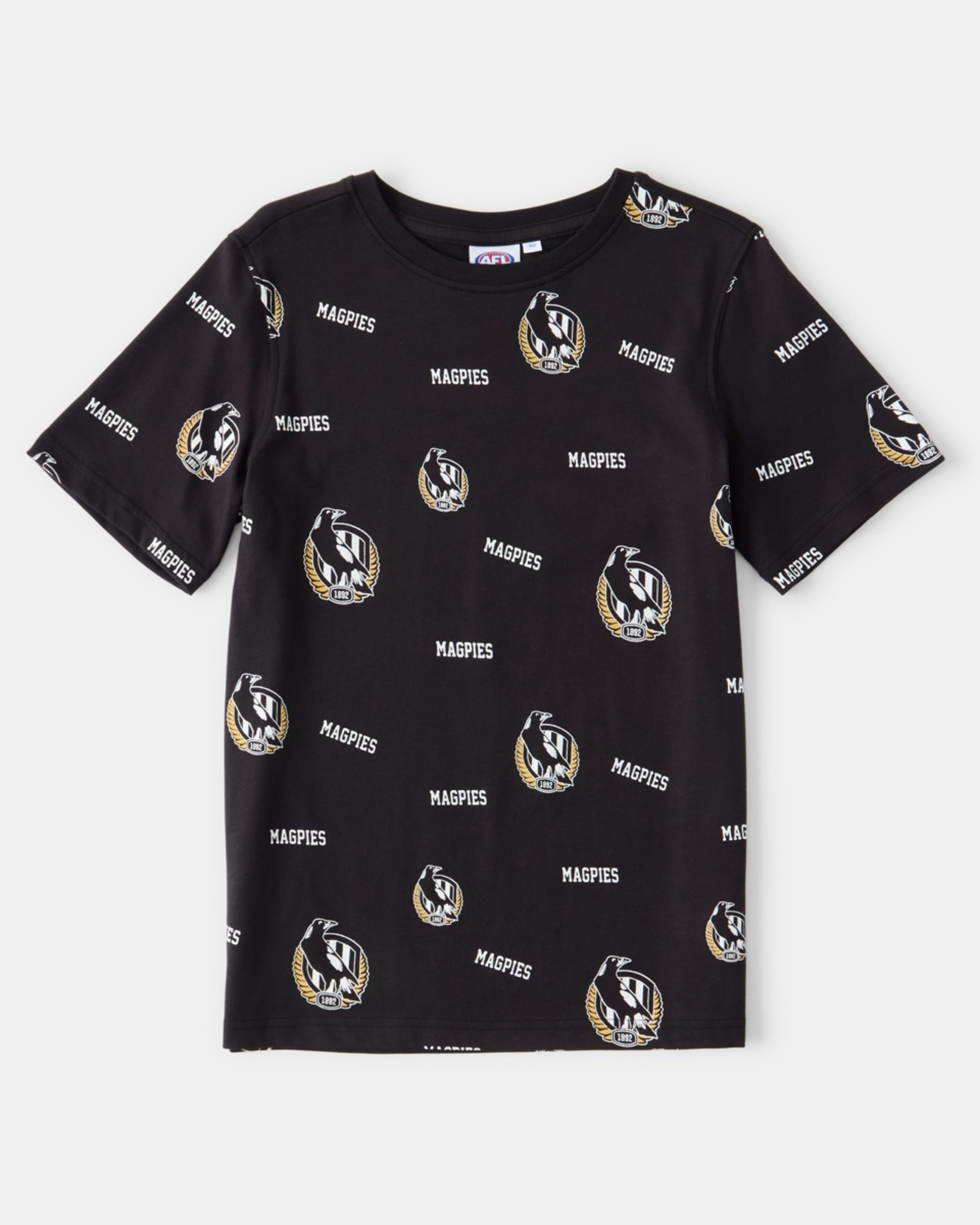 8 Official AFL Kids All Over Print T-shirt Collwood, 8 of 9
