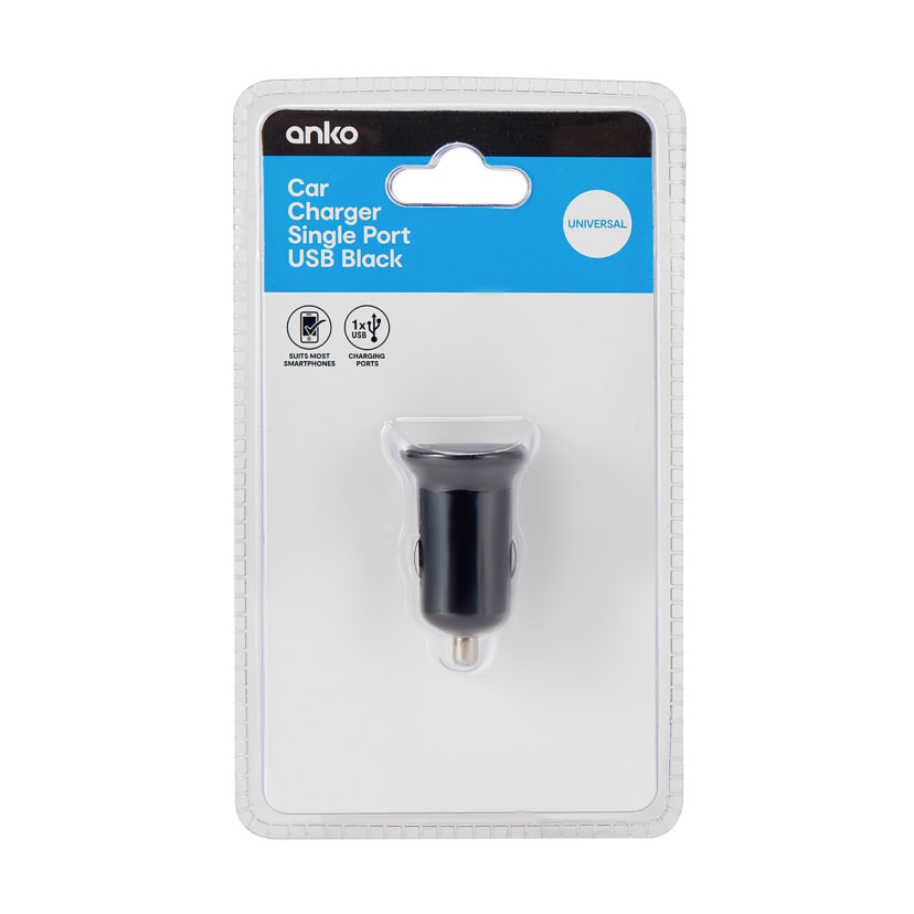 USB Car Charger Kmart