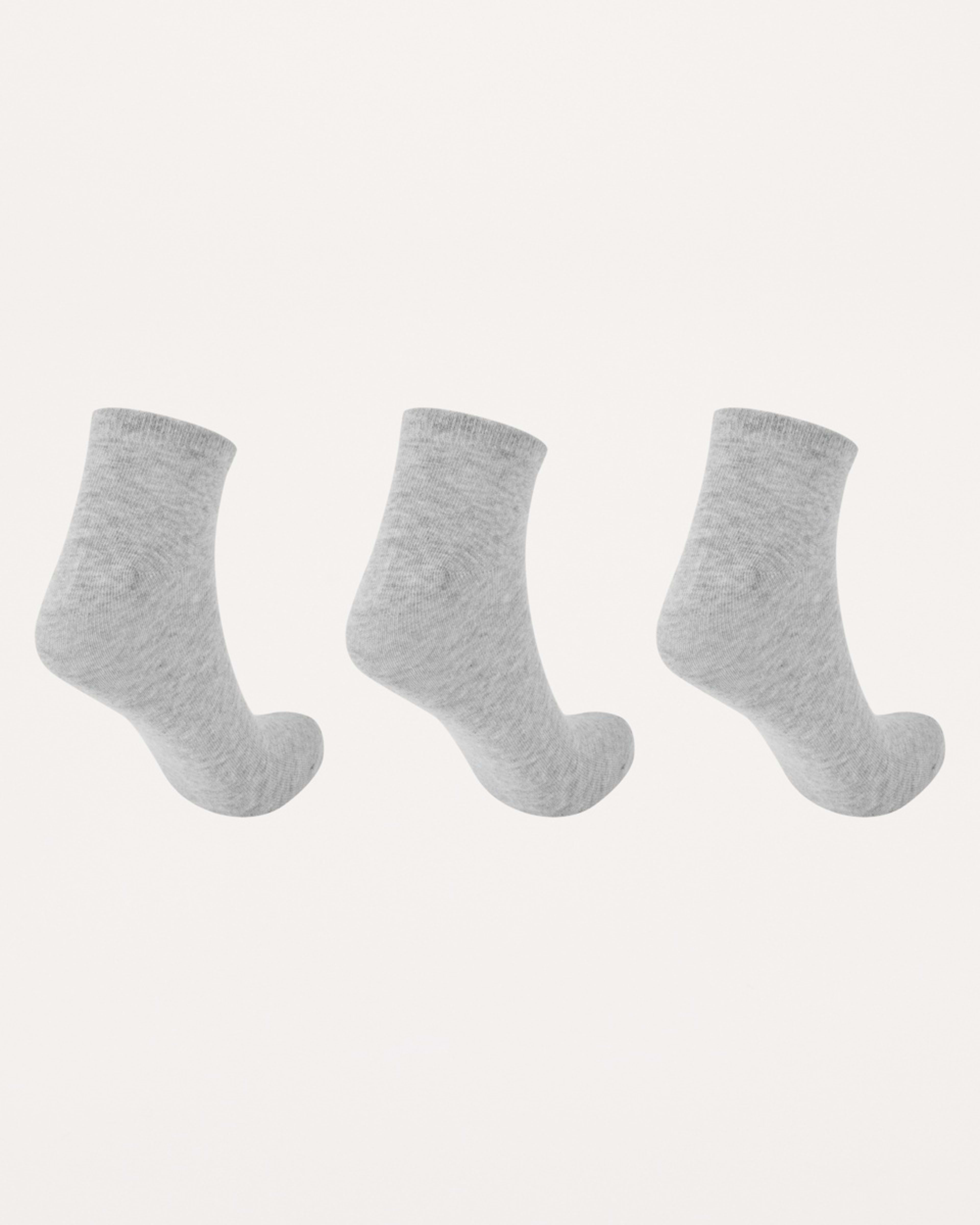 2 3 Pack Anklet Socks SILVER MARLE, 2 of 3