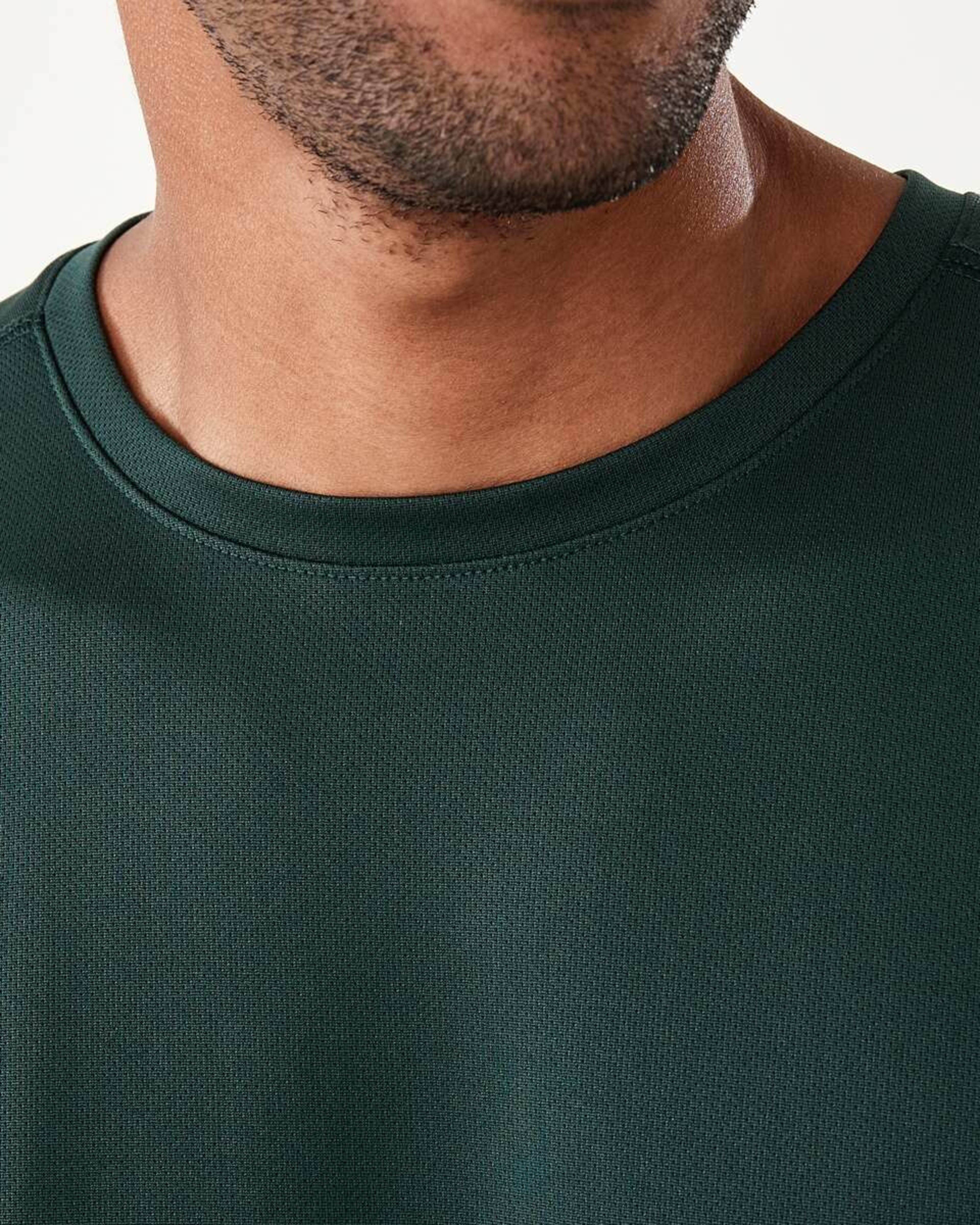 5 Active Mesh T-shirt Hunt Green, 5 of 5