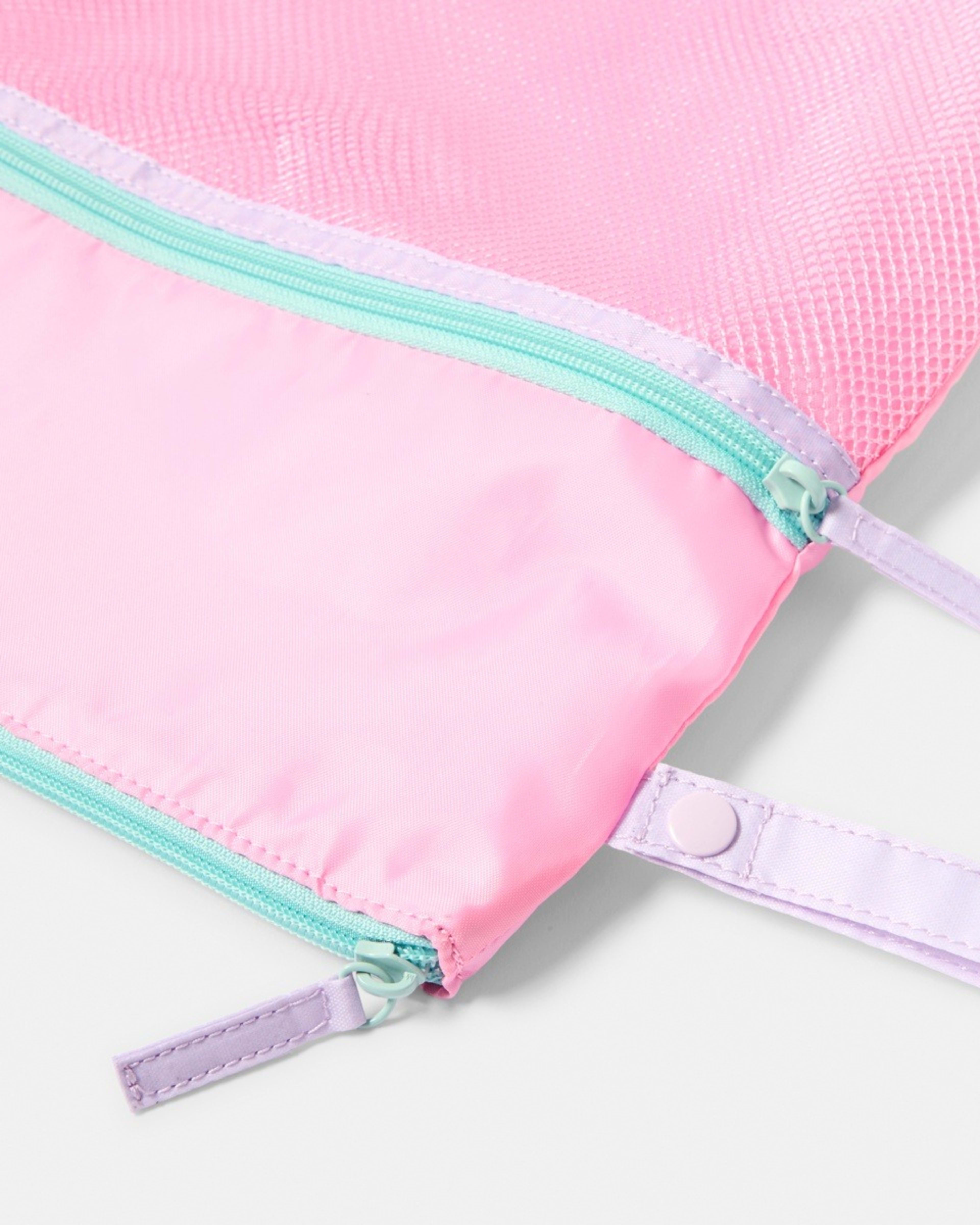 3 Swim Bag PINK COLOUR BLOCK, 3 of 3