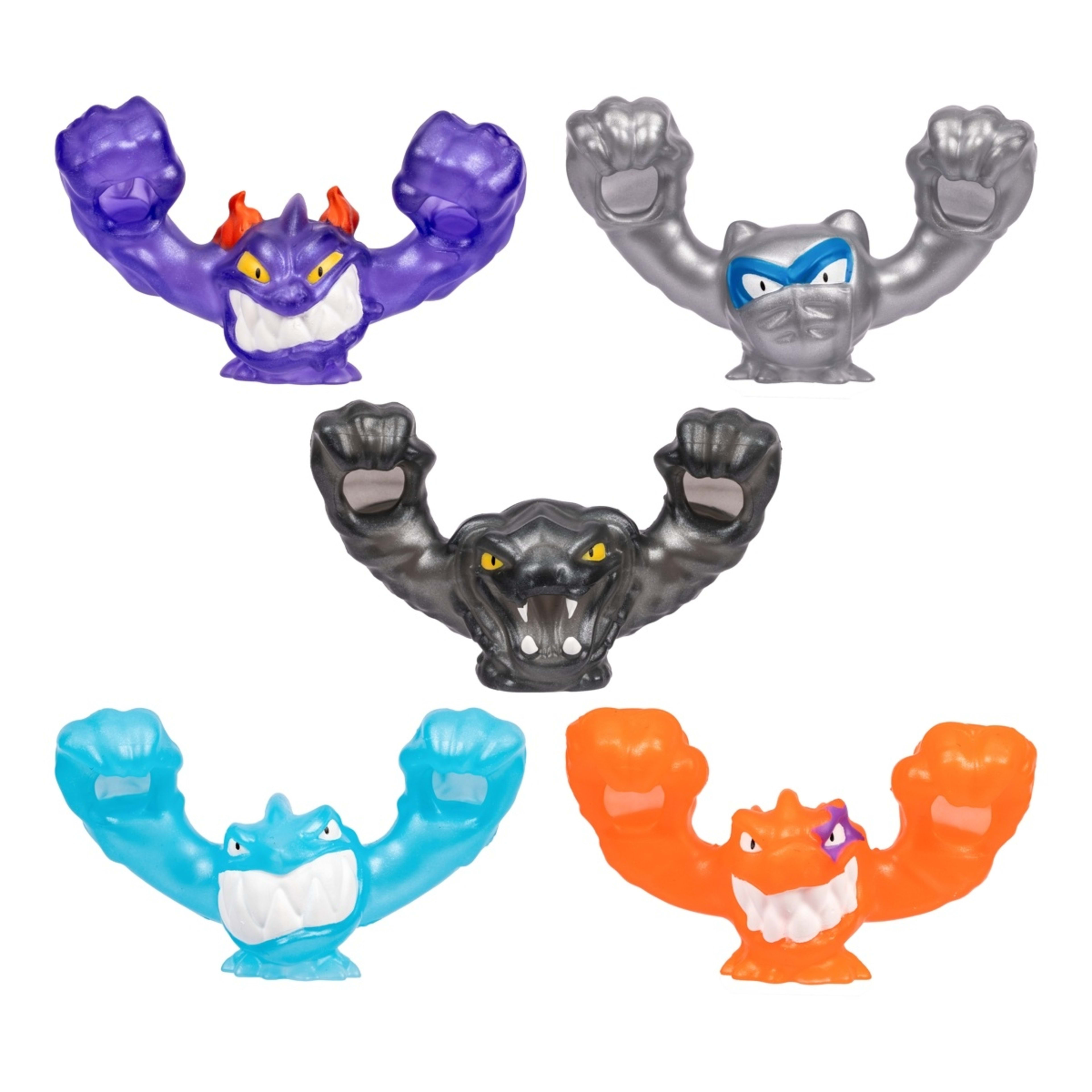 5 5 Pack Heroes of Goo Jit Zu Meteor Madness Goo Slingers - Assorted, 5 of 6