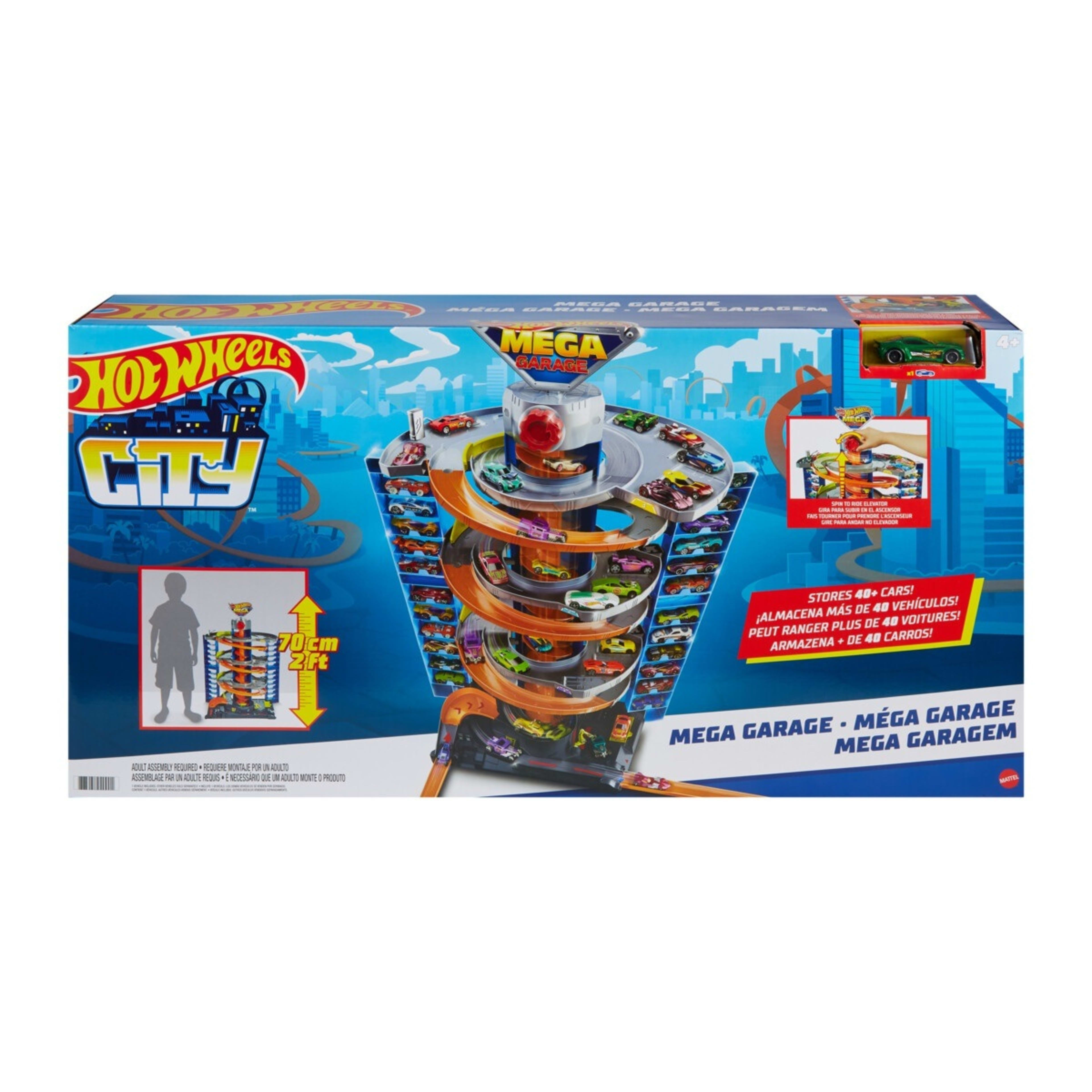 1 Hot Wheels City Mega Garage Playset