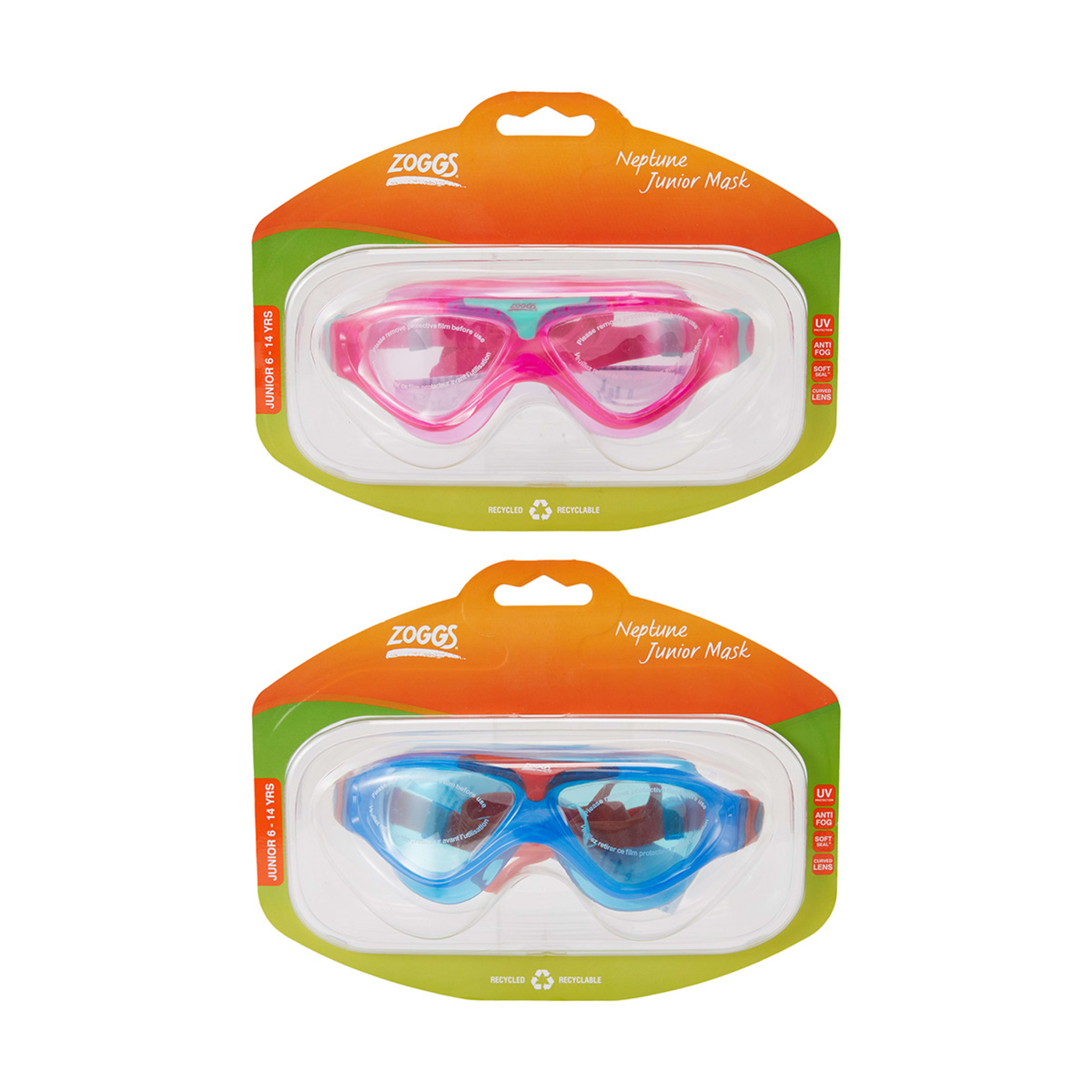 Zoggs Neptune Junior Mask - Assorted - Kmart