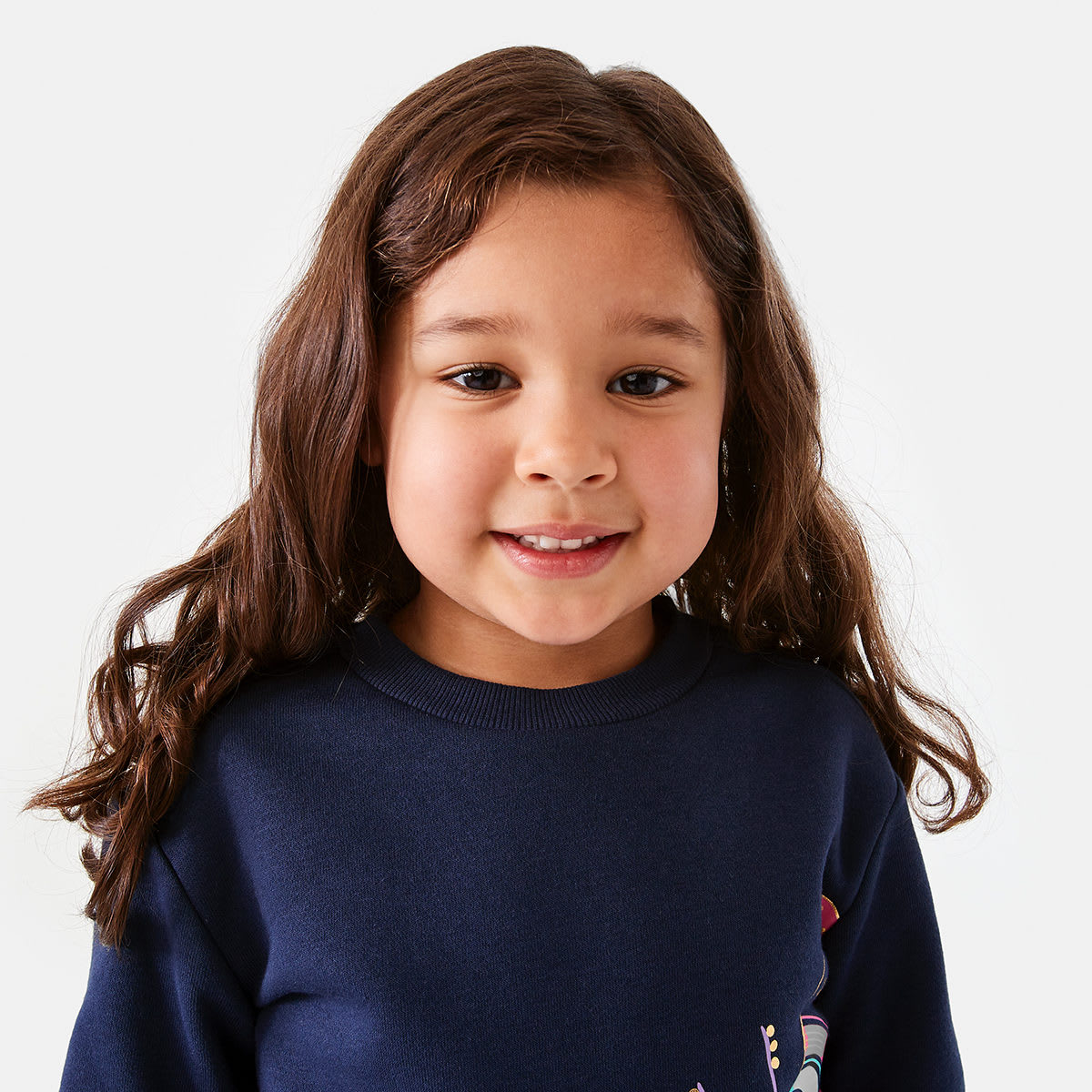 Print Crew Neck Sweatshirt Kmart