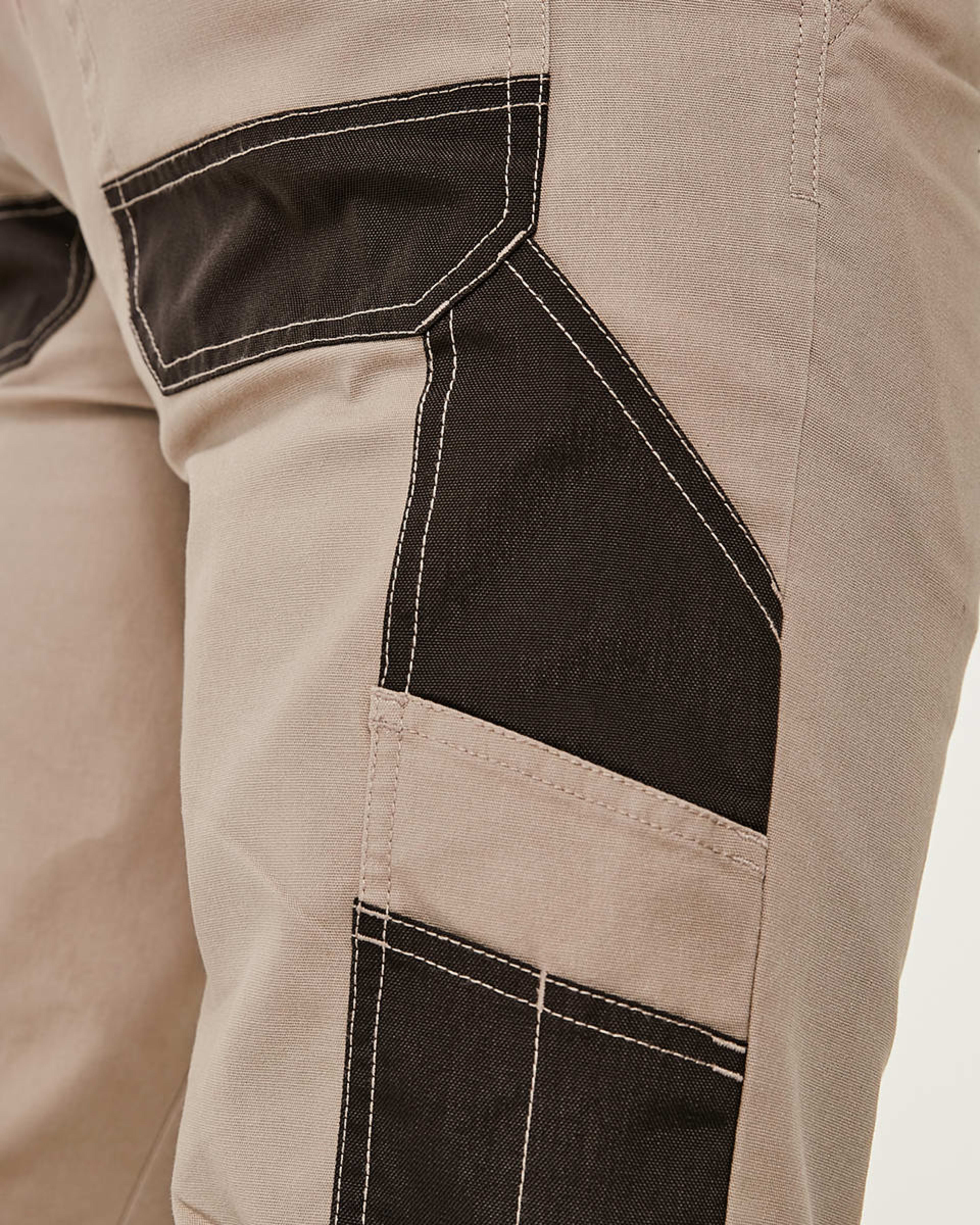 7 Slim Leg Work Pants MUSHROOM BEIGE, 7 of 9