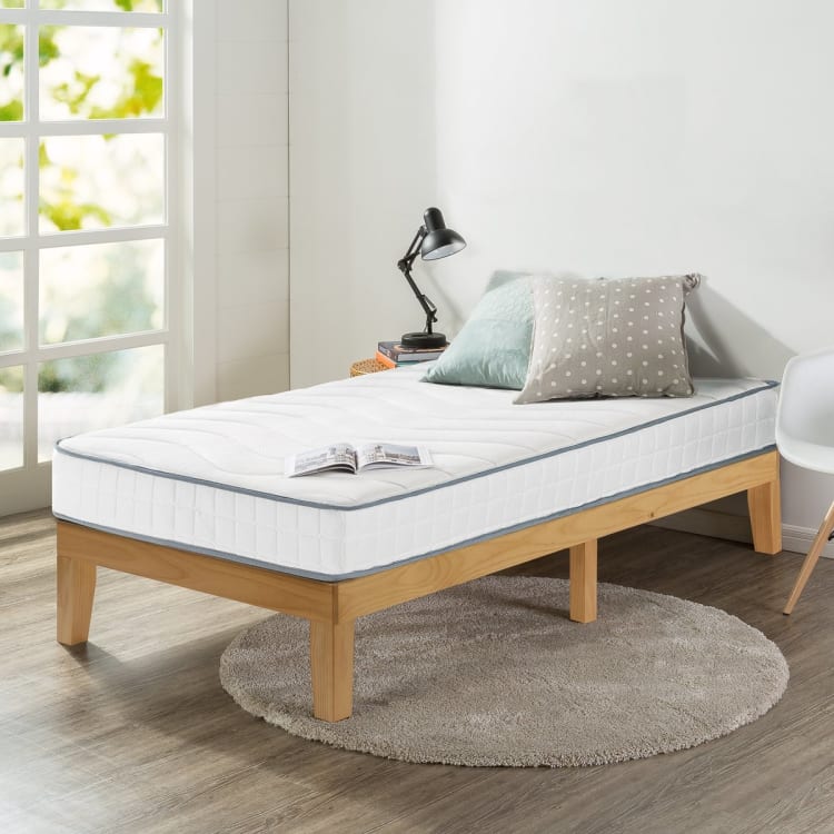 Single Bed Bonnell Spring Viscolatex Memory Foam Mattress Kmart