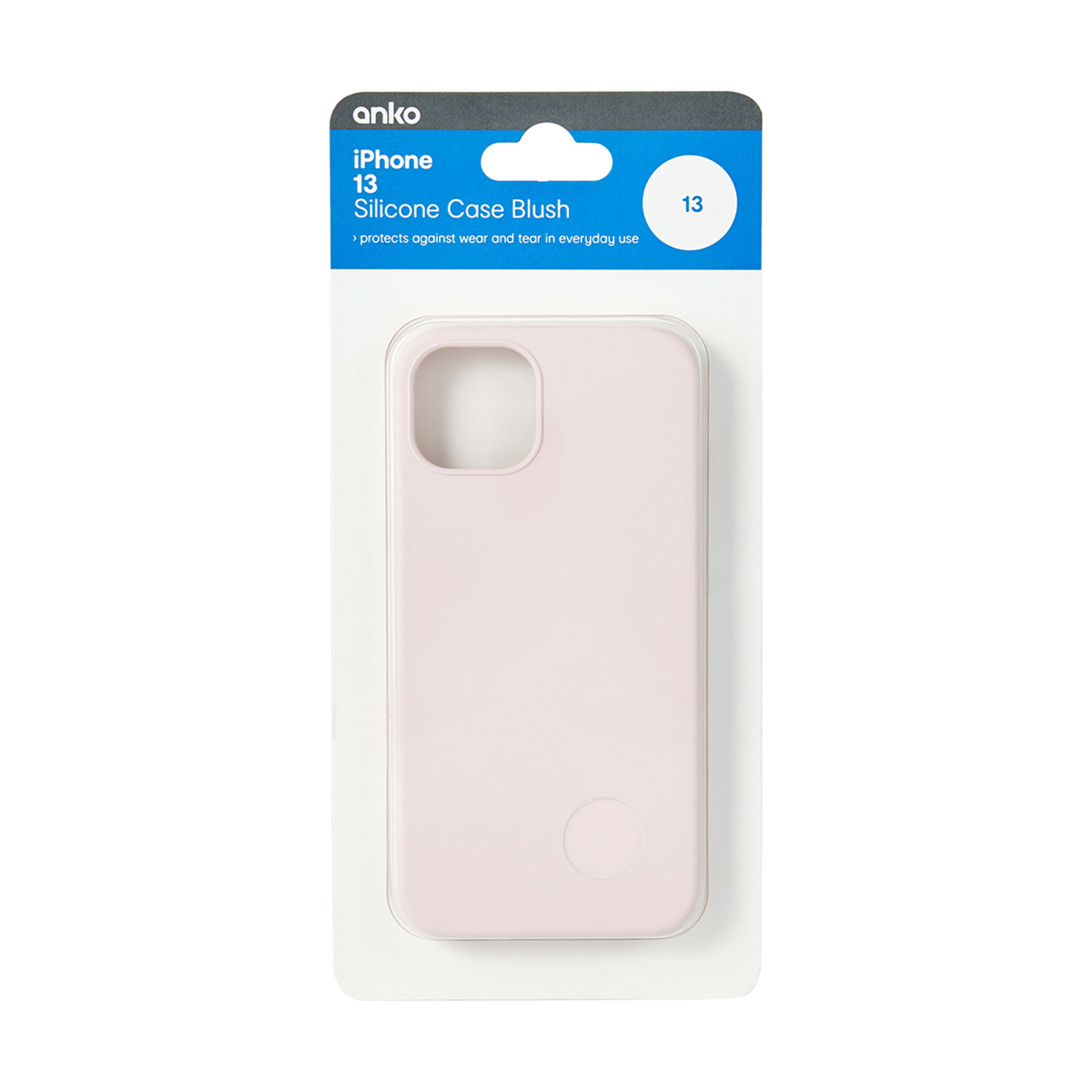 iPhone 13 Silicone Case Blush Kmart