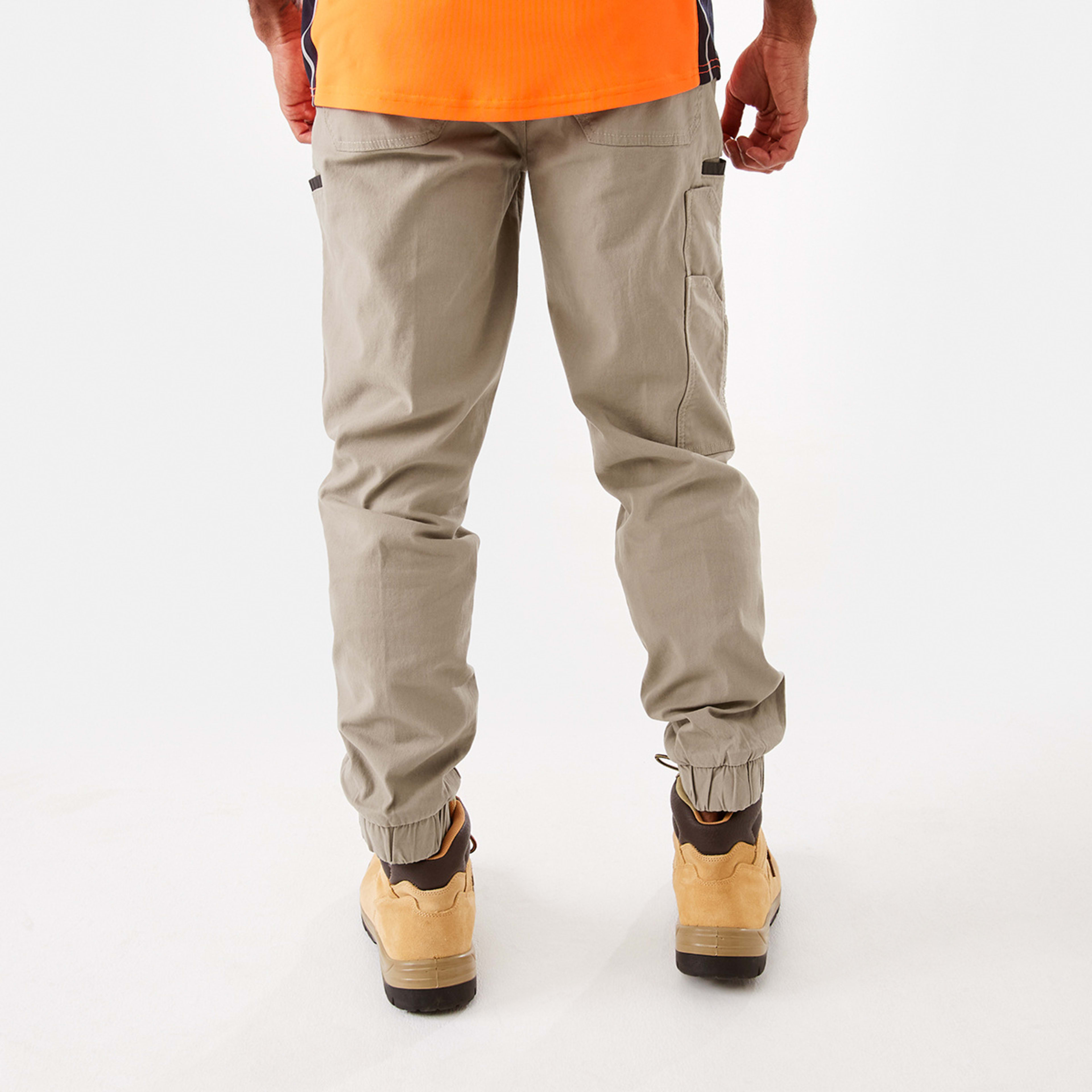 3 Workwear Industrial Moto Joggers Mushroom Beige, 3 of 8