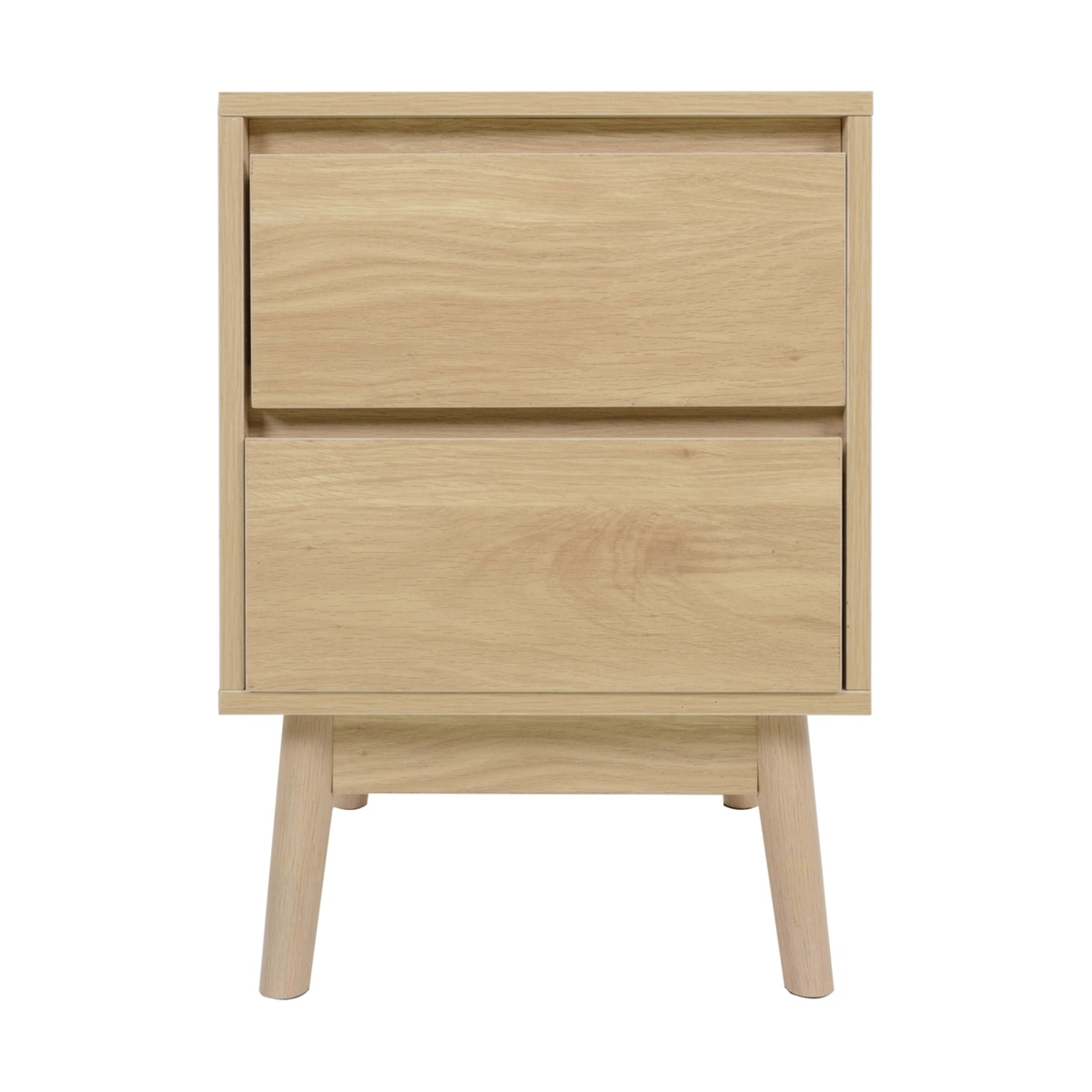8 Thorne 2 Drawer Bedside Table, 8 of 9