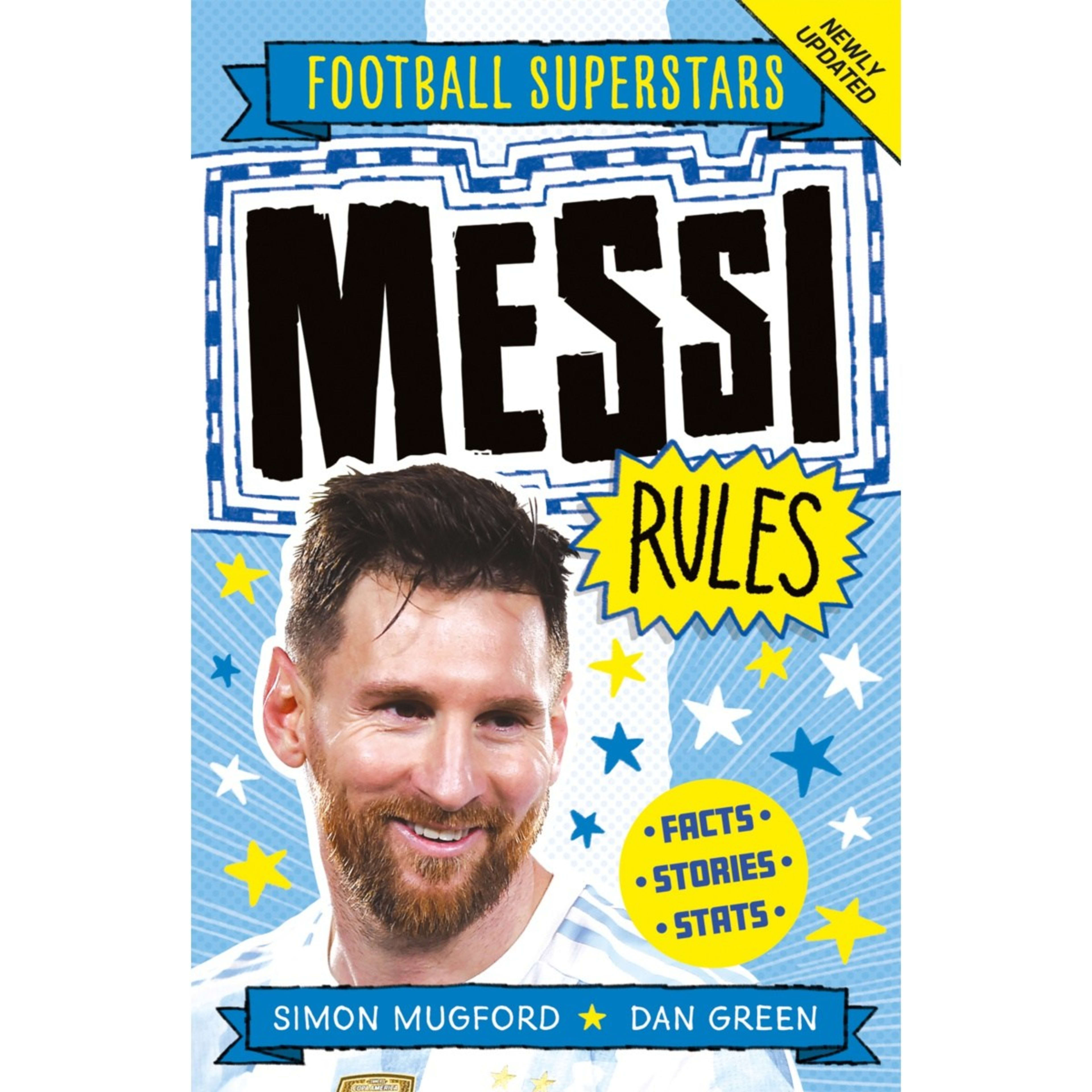 1 Football Superstars: Messi Rules by Simon Mugford - Book