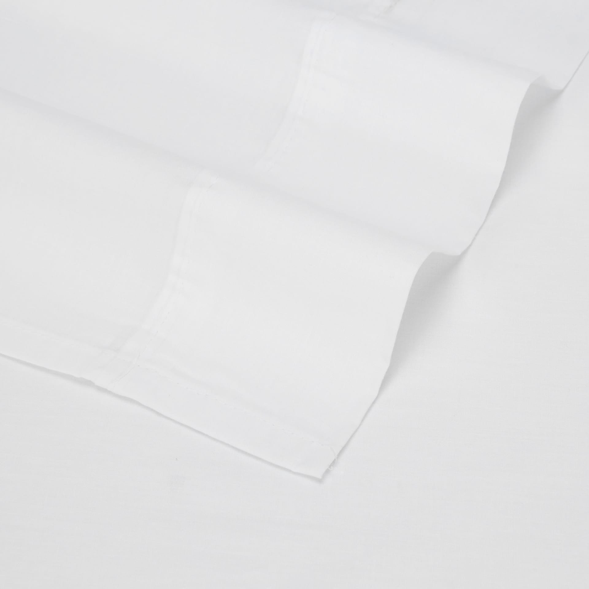 180 Thread Count Sheet Set King Single Bed, White Kmart