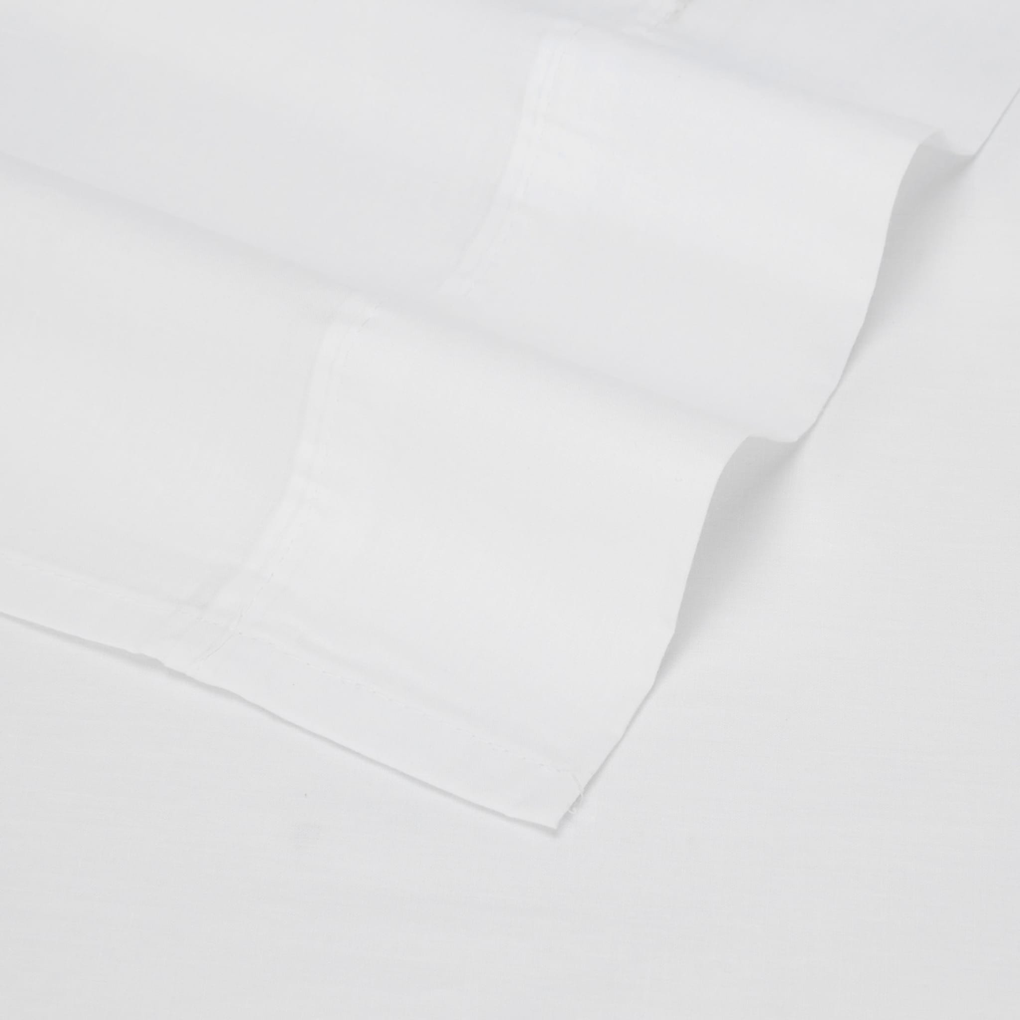 180 Thread Count Sheet Set King Single Bed, White Kmart