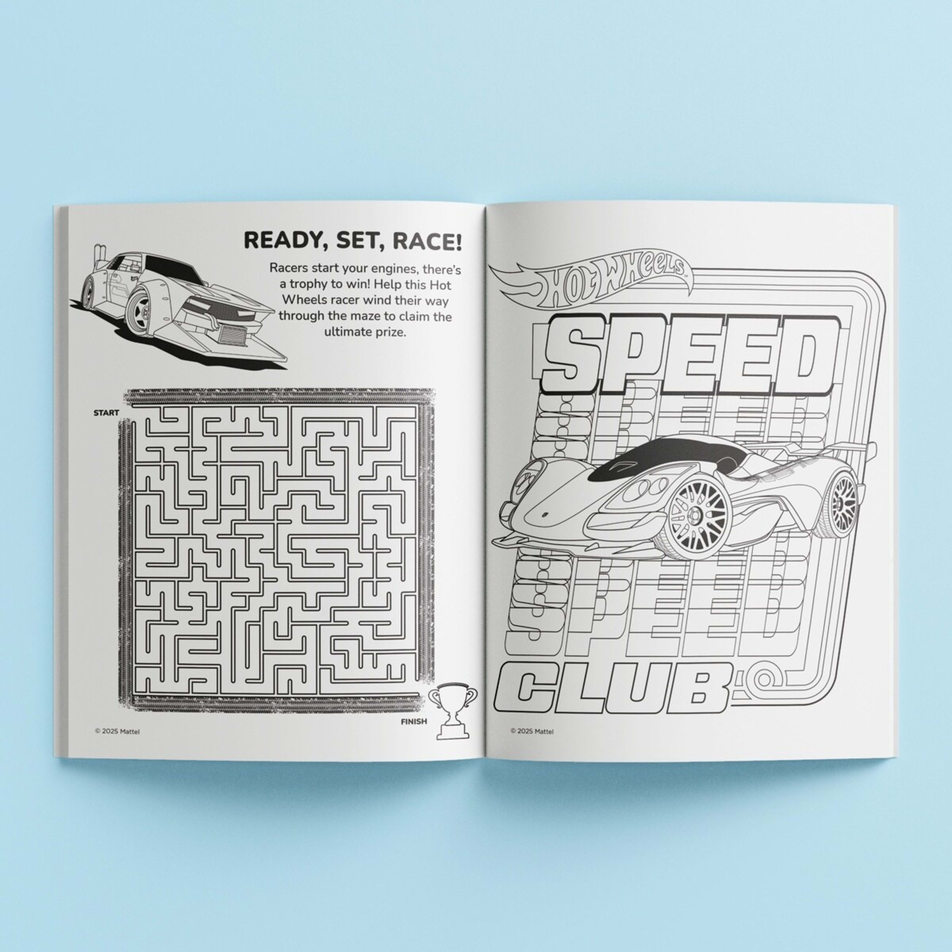 3 Kaleidoscope Hot Wheels Colouring and Activity Kit - Book, 3 of 6