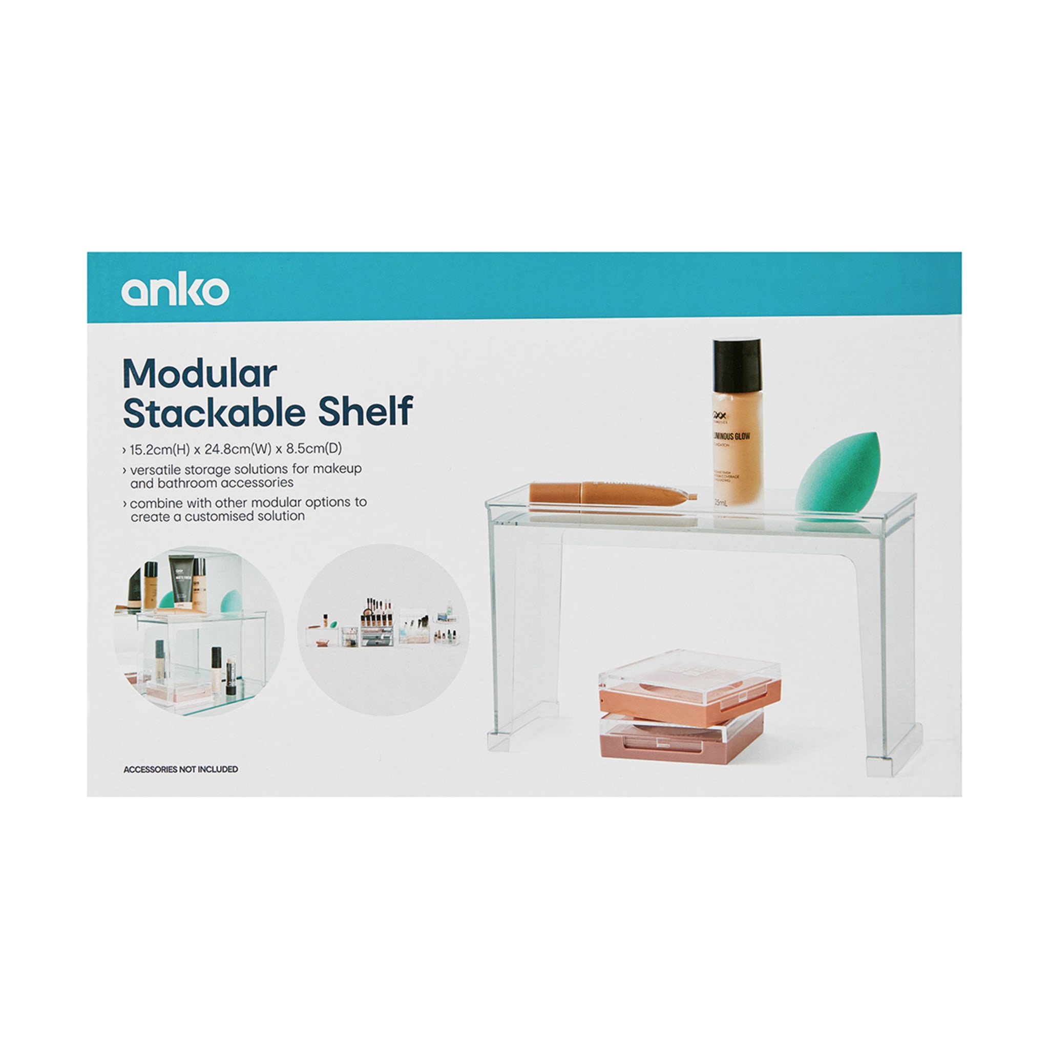 Modular Stackable Shelf Kmart