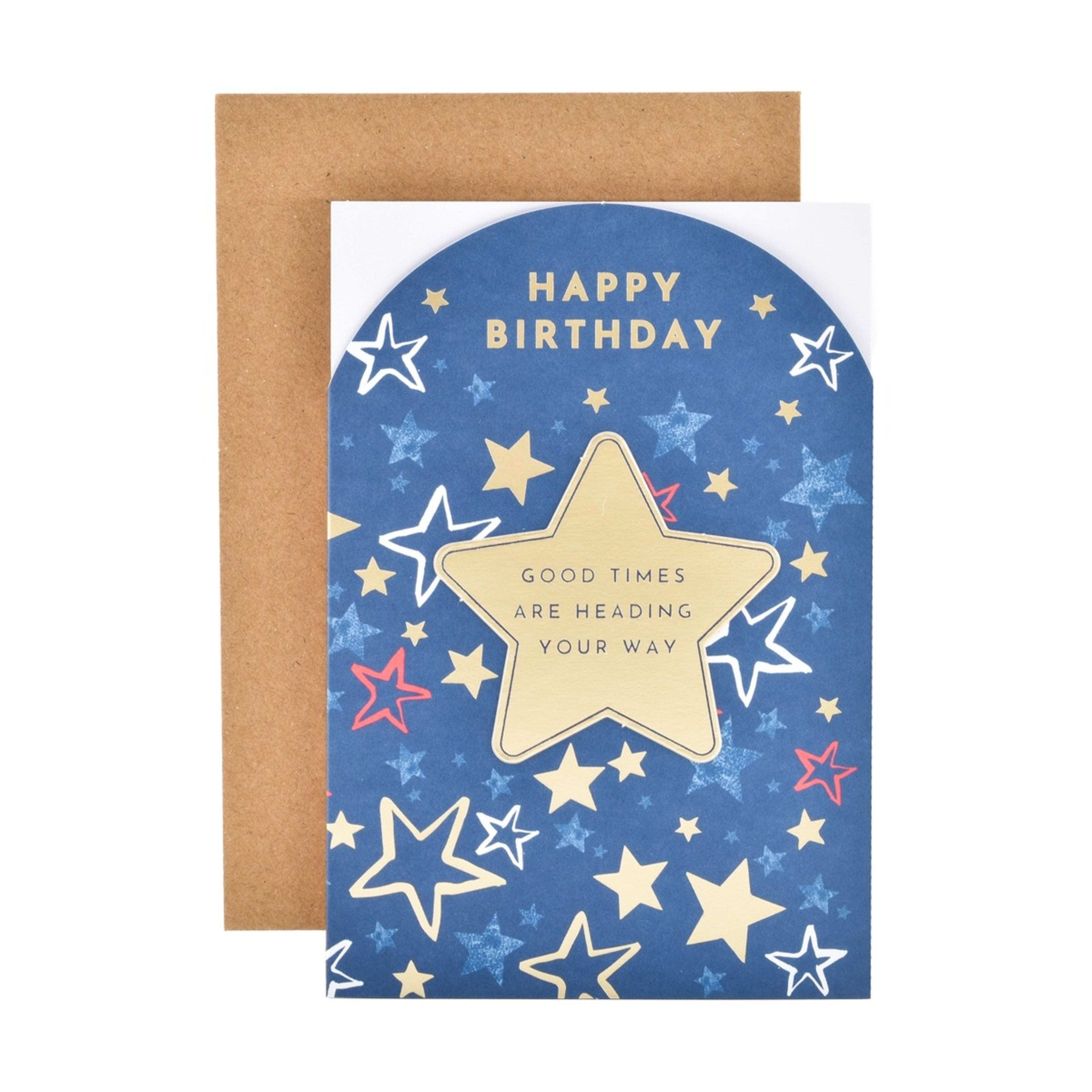 1 Hallmark Birthday Card - Good Times