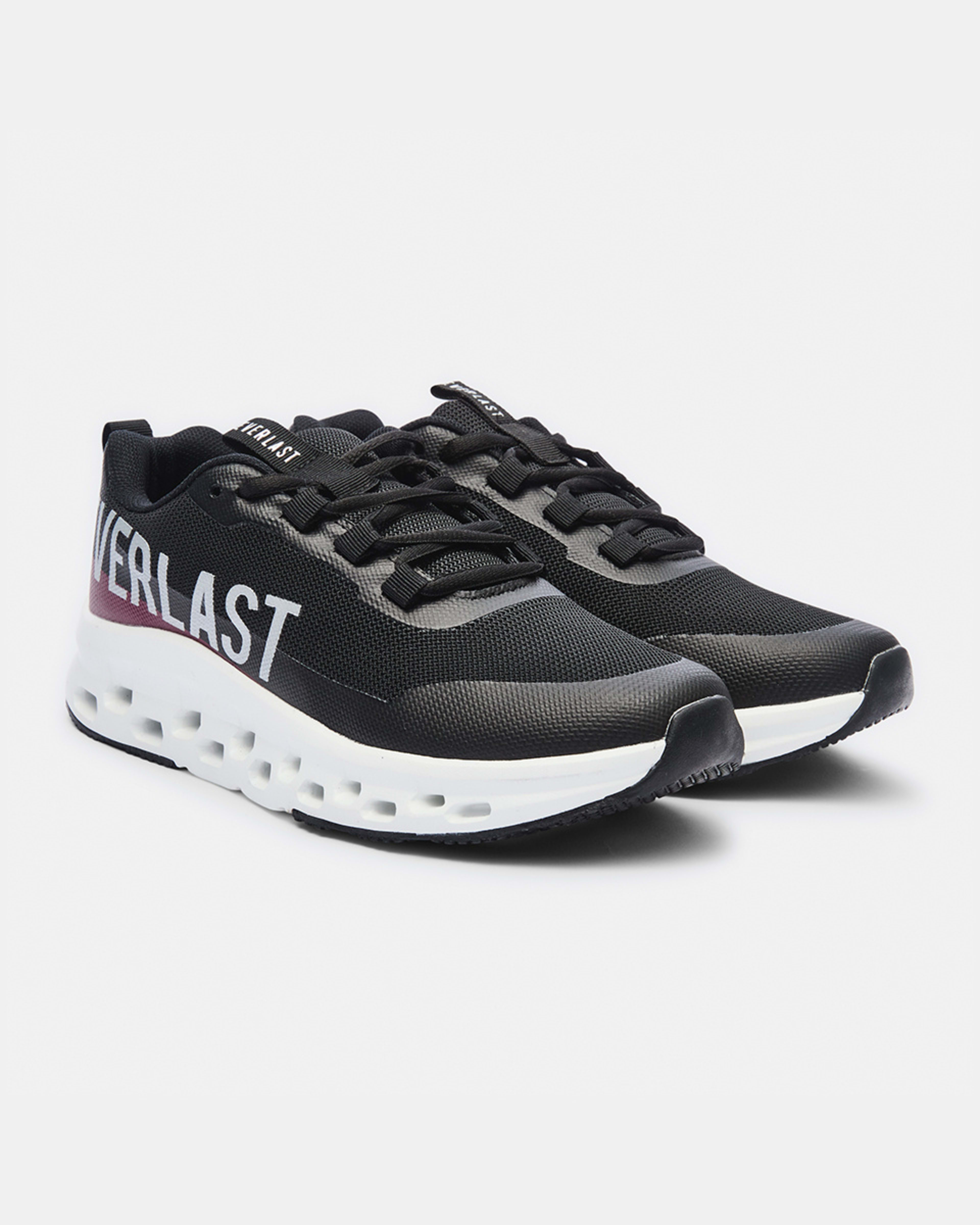 1 Everlast Womens Heartland Sneakers Blk Cherry