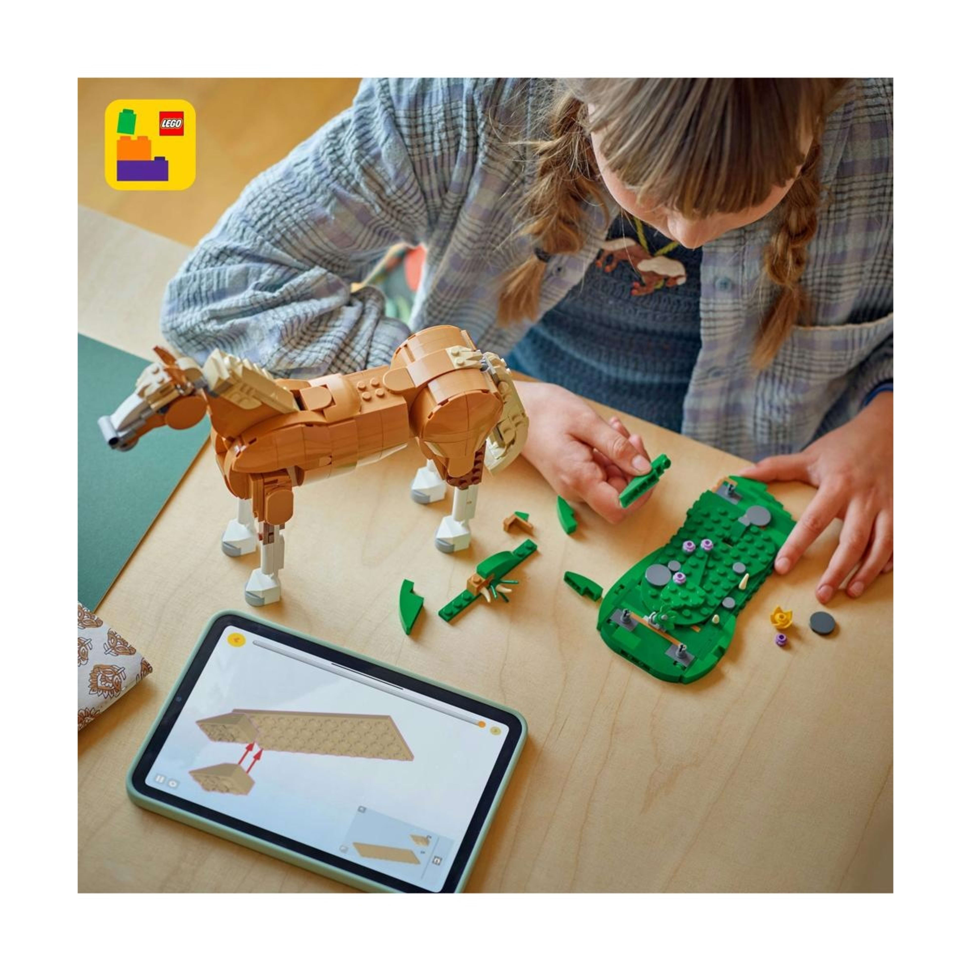 7 LEGO Creator Beautiful Horse 31166, 7 of 10