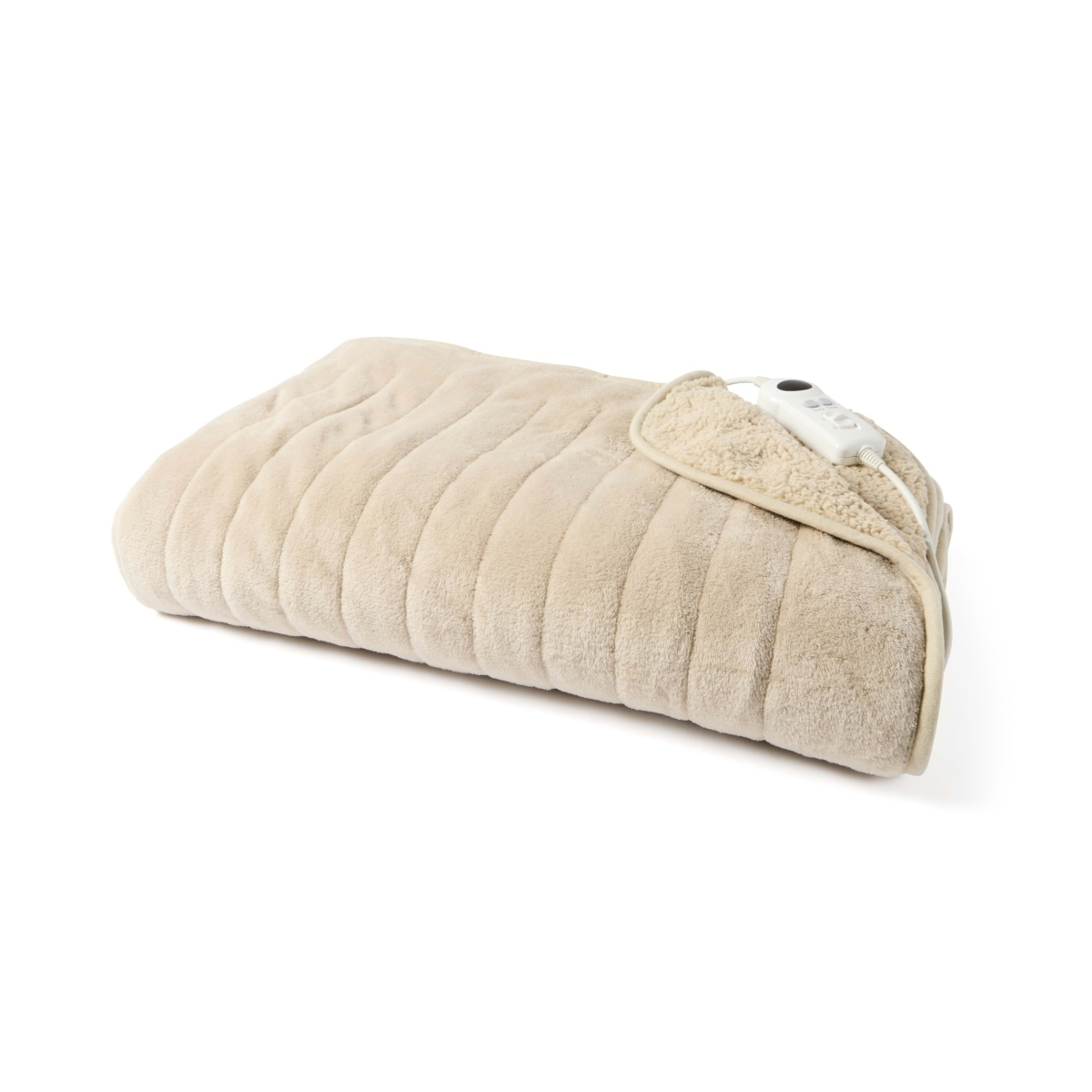 2 Heated Throw - Natural, 2 of 6