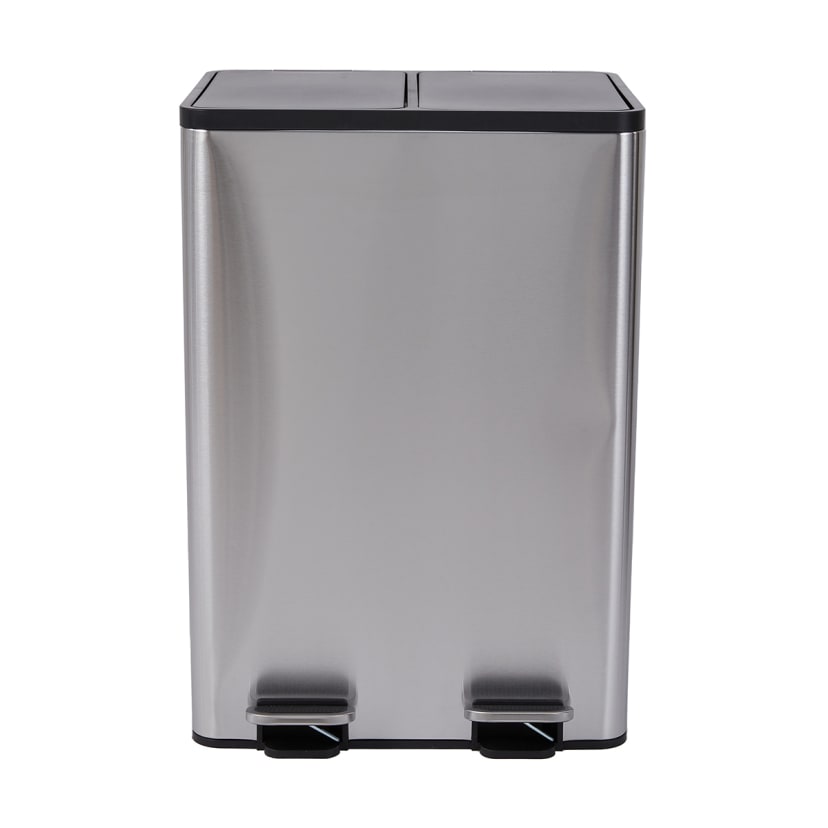 40L Stainless Steel Recycle Bin Kmart