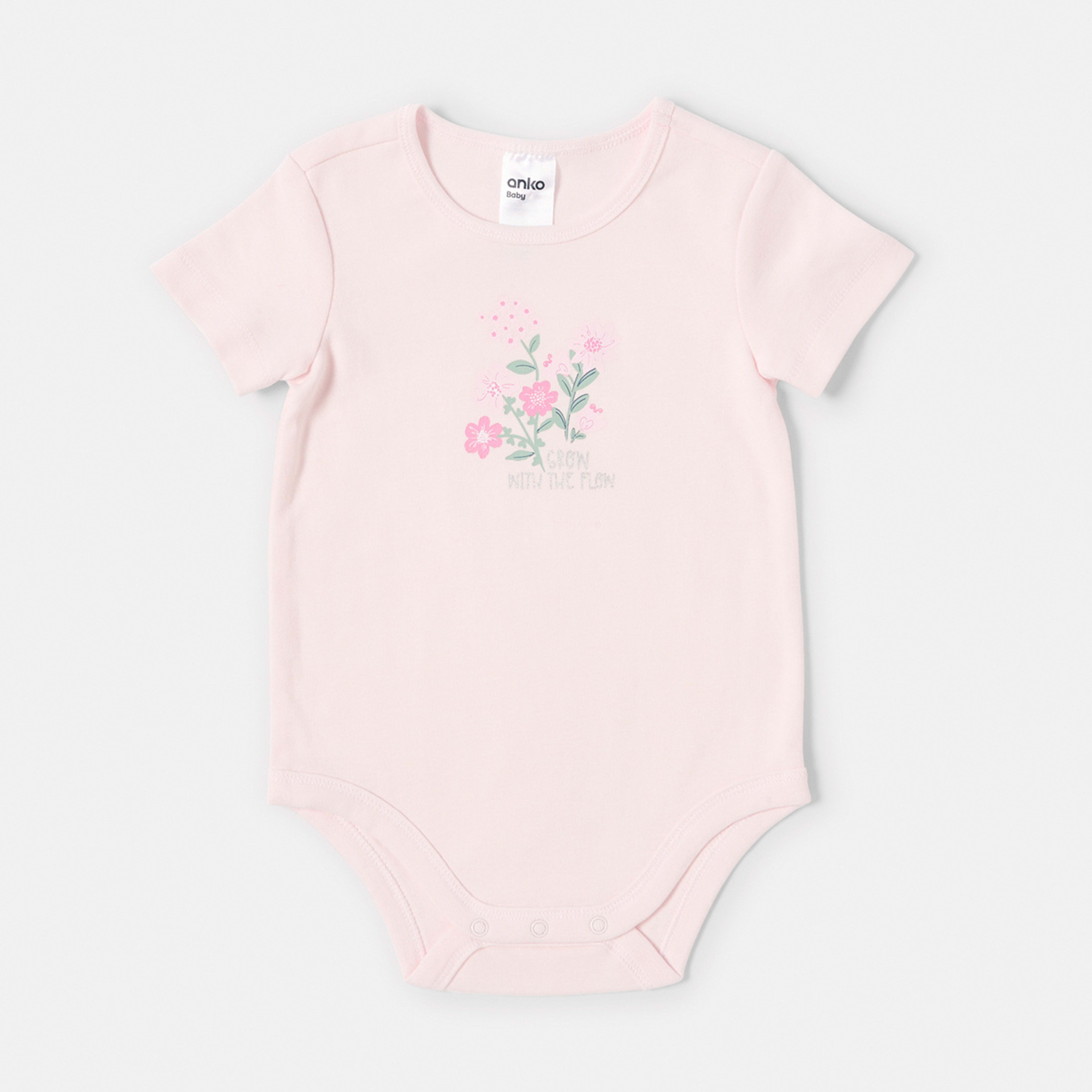 1 Placement Bodysuit Pinkfloral, 1 of 3