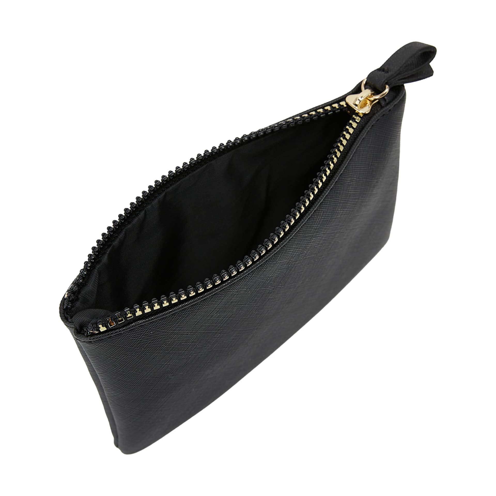 3 Piece Cosmetic Bag Set Black Kmart