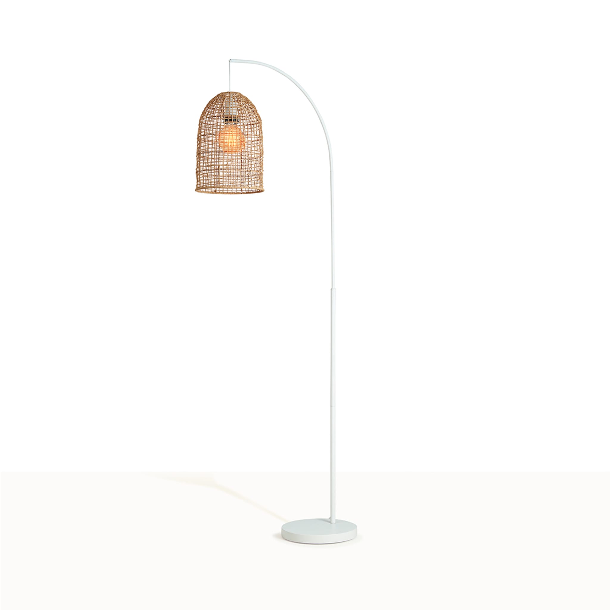 Rattan Shade Floor Lamp Kmart