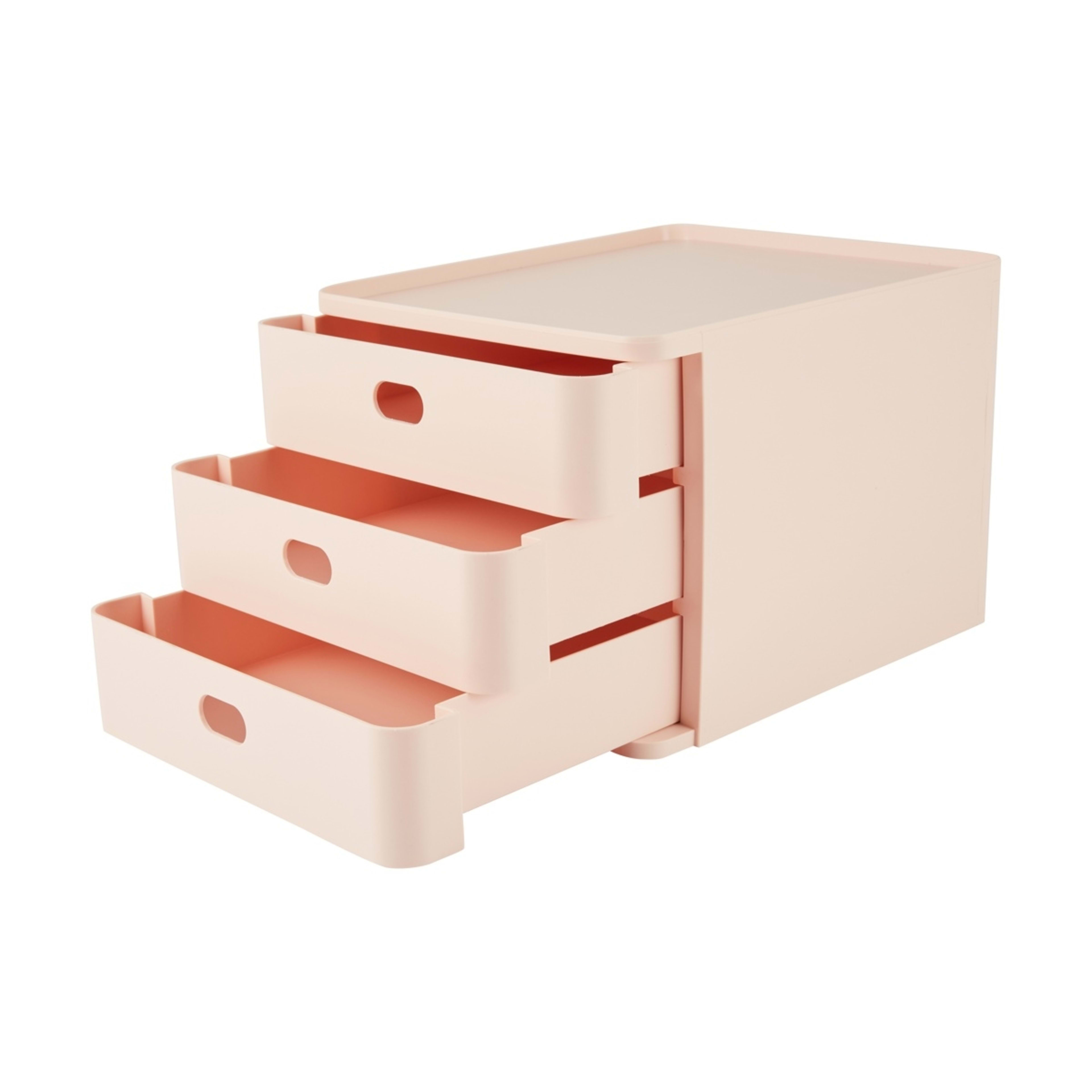 1 Desk Top Drawers - Blush