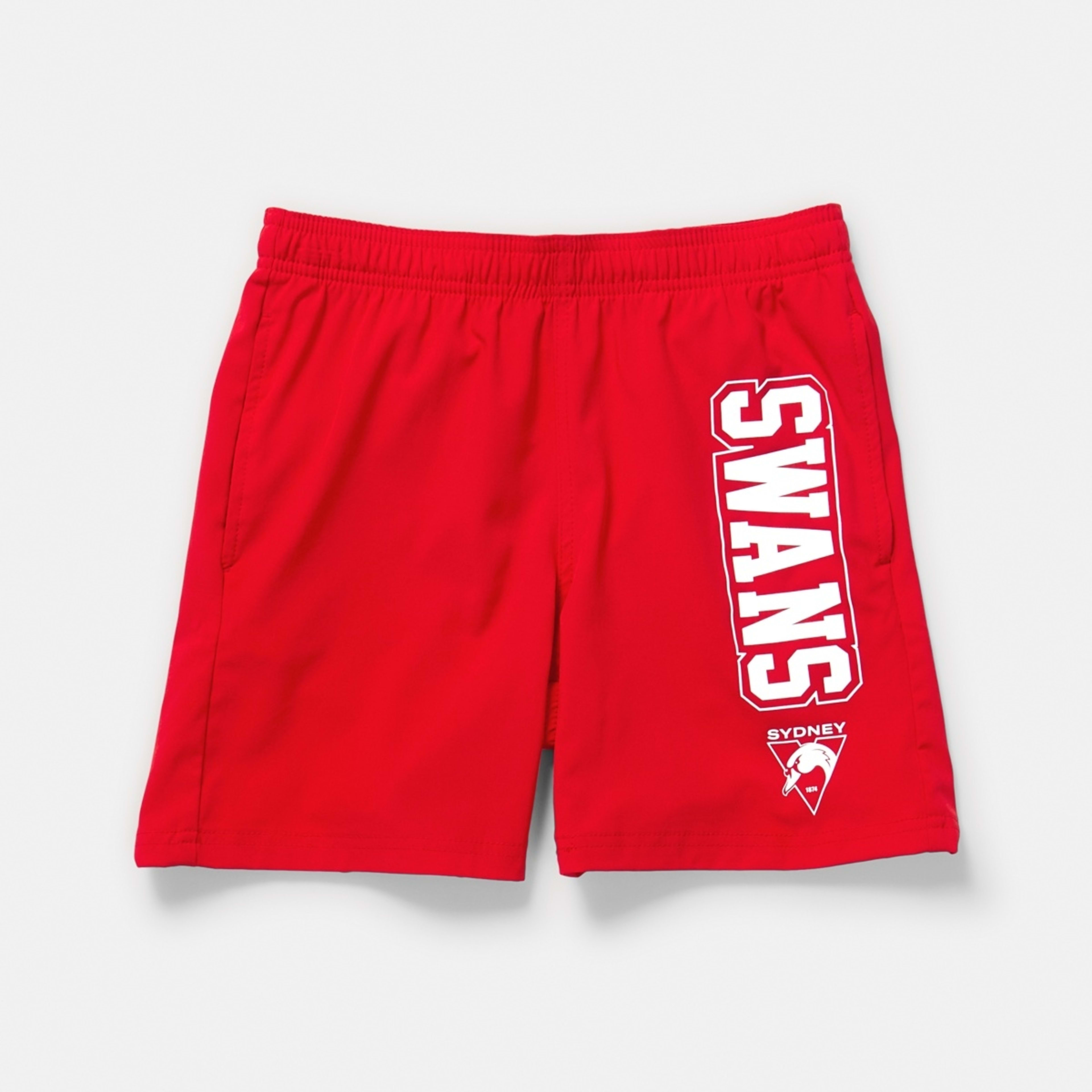 7 AFL Kids Shorts Swans, 7 of 8