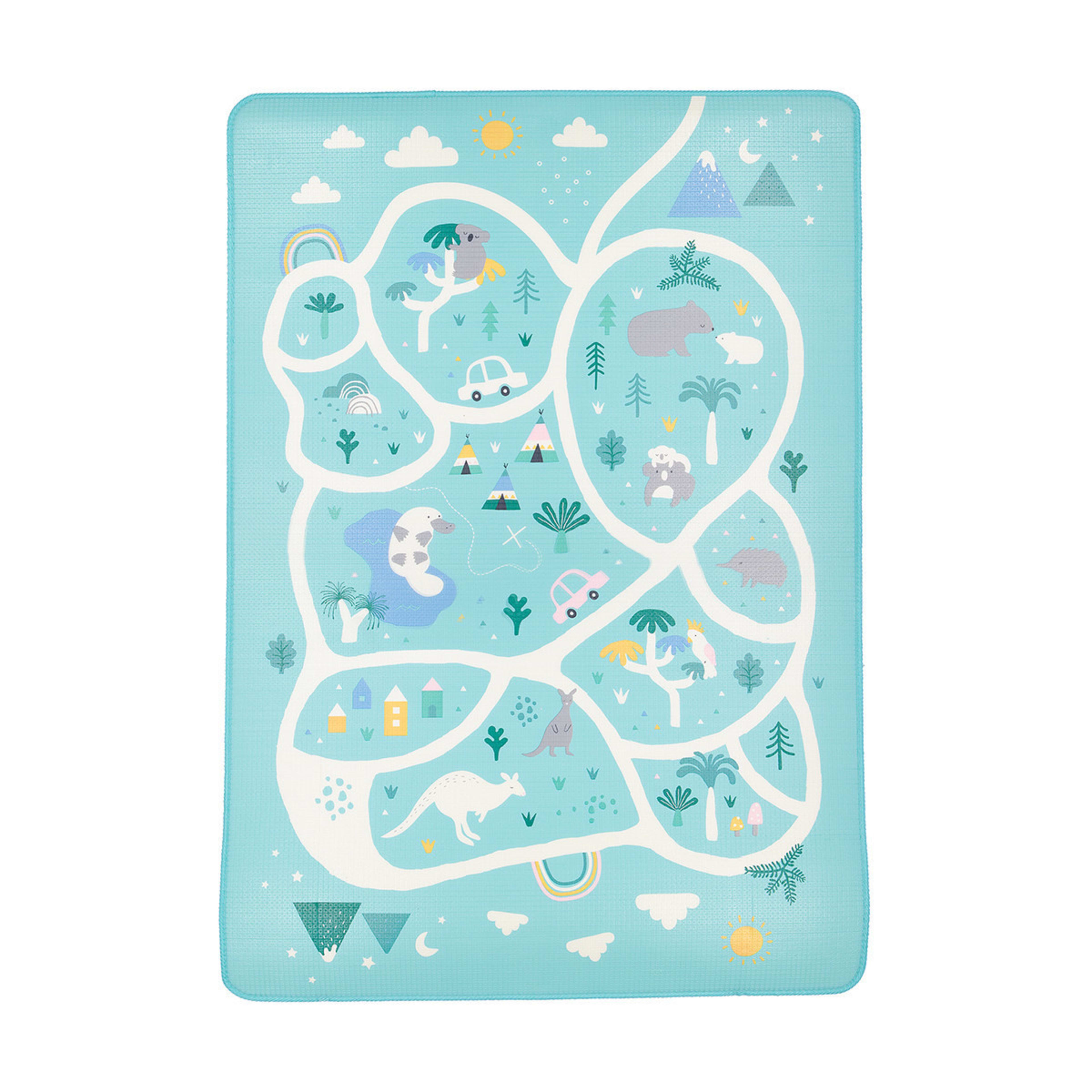 Reversible Padded Play & Floor Mat Kmart