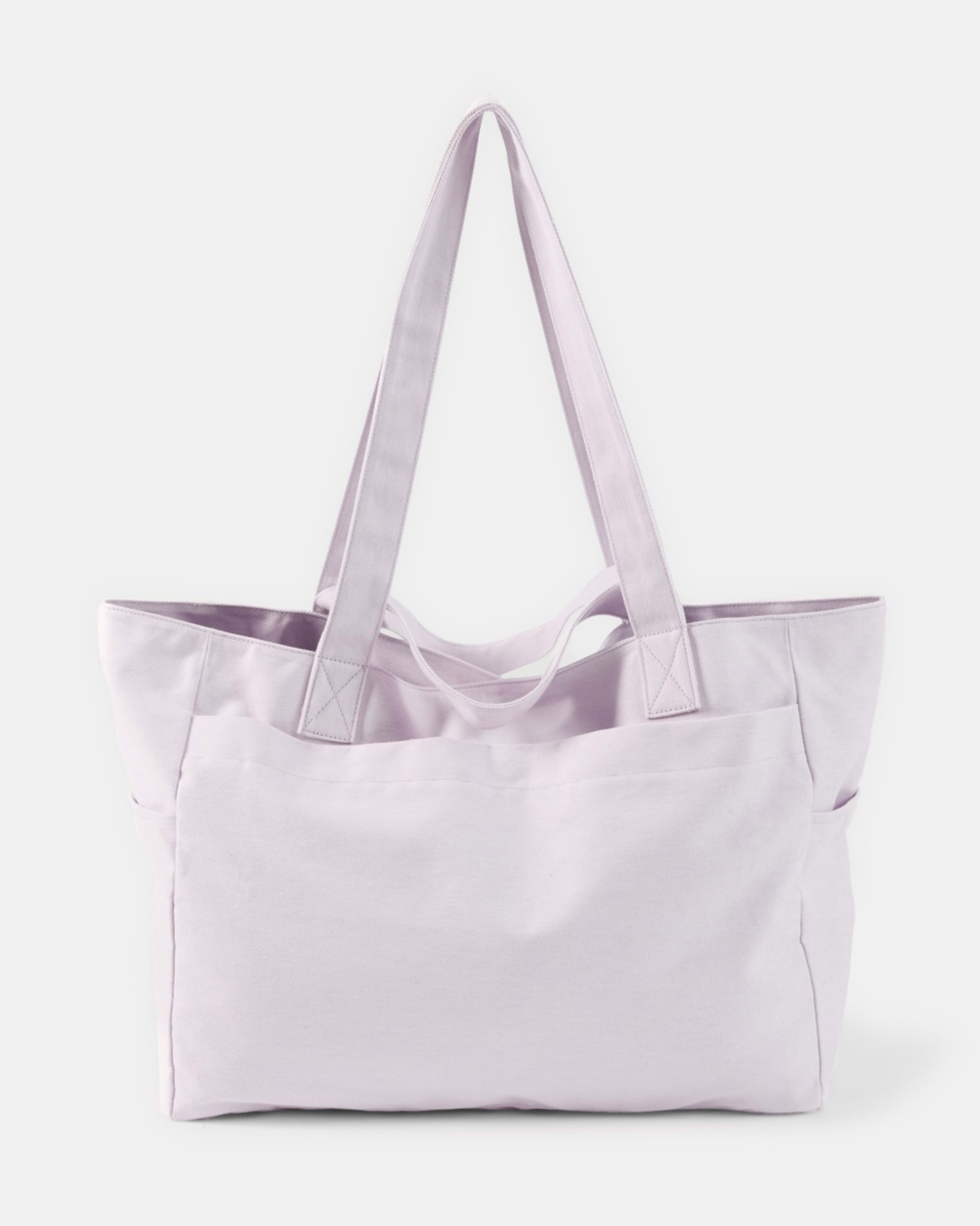 1 Woven Oversized Tote PURPLE HAZE, 1 of 5