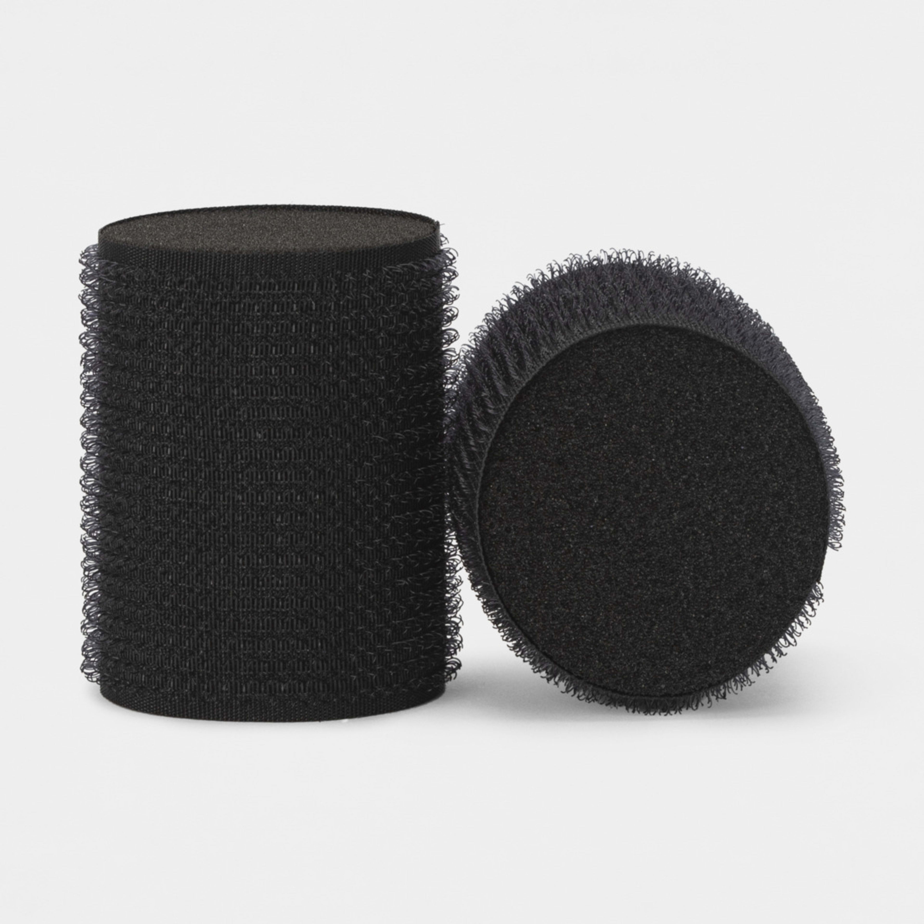 4 6 Pack Soft Sleep In Rollers - Black, 4 of 5