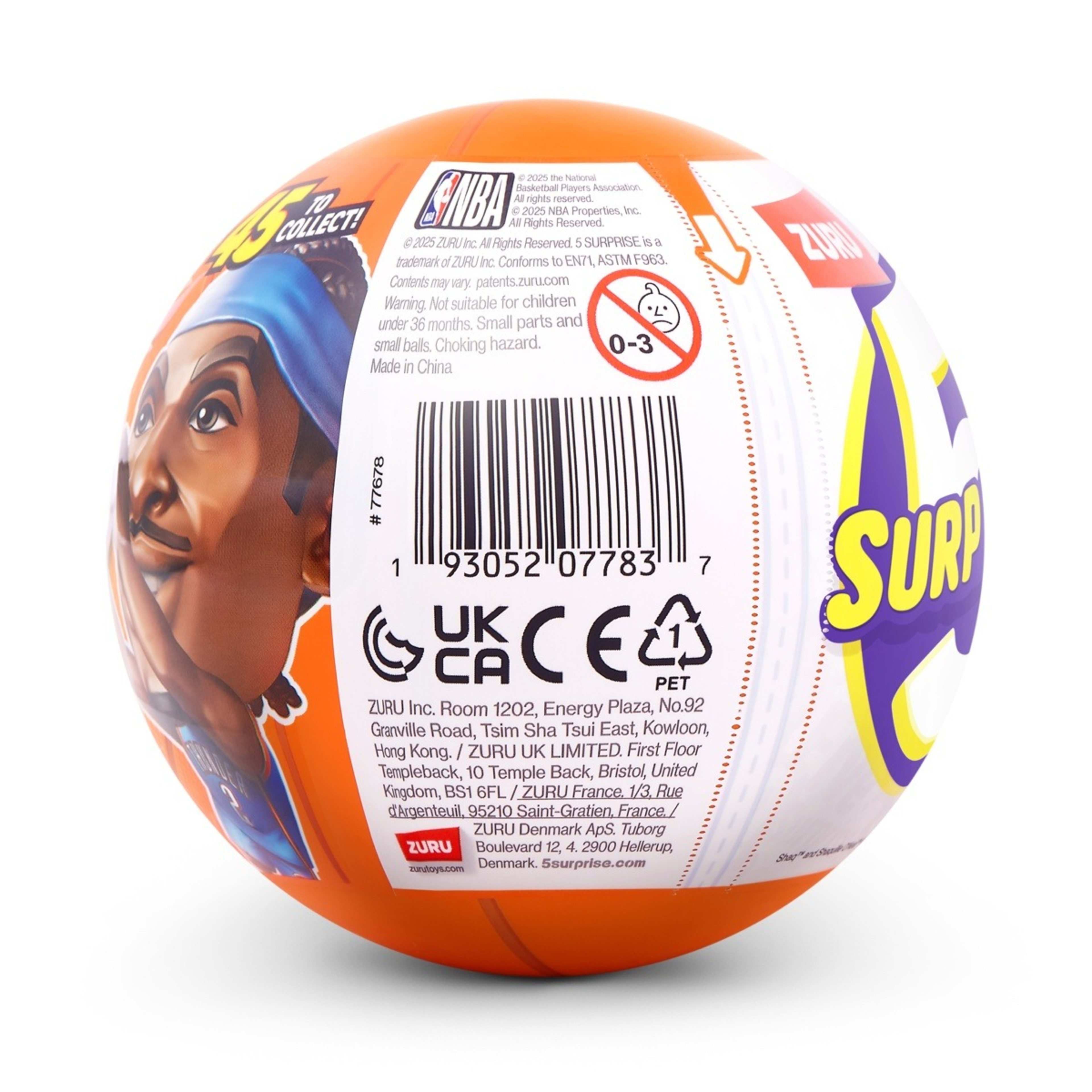 6 Zuru 5 Surprise NBA Ballers Series 2 - Assorted, 6 of 7