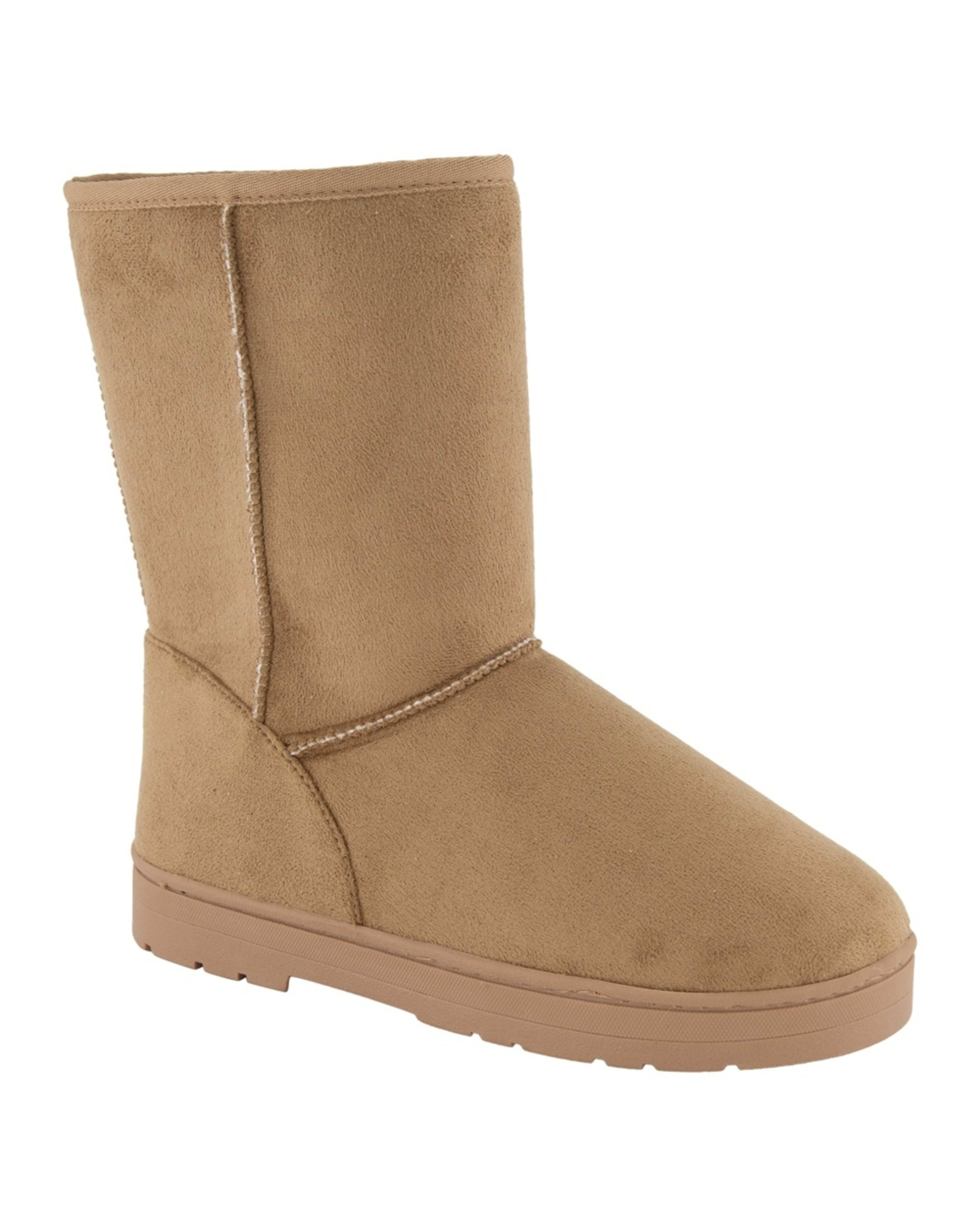 1 Tall Slipper Boots Vsta Brown, 1 of 4