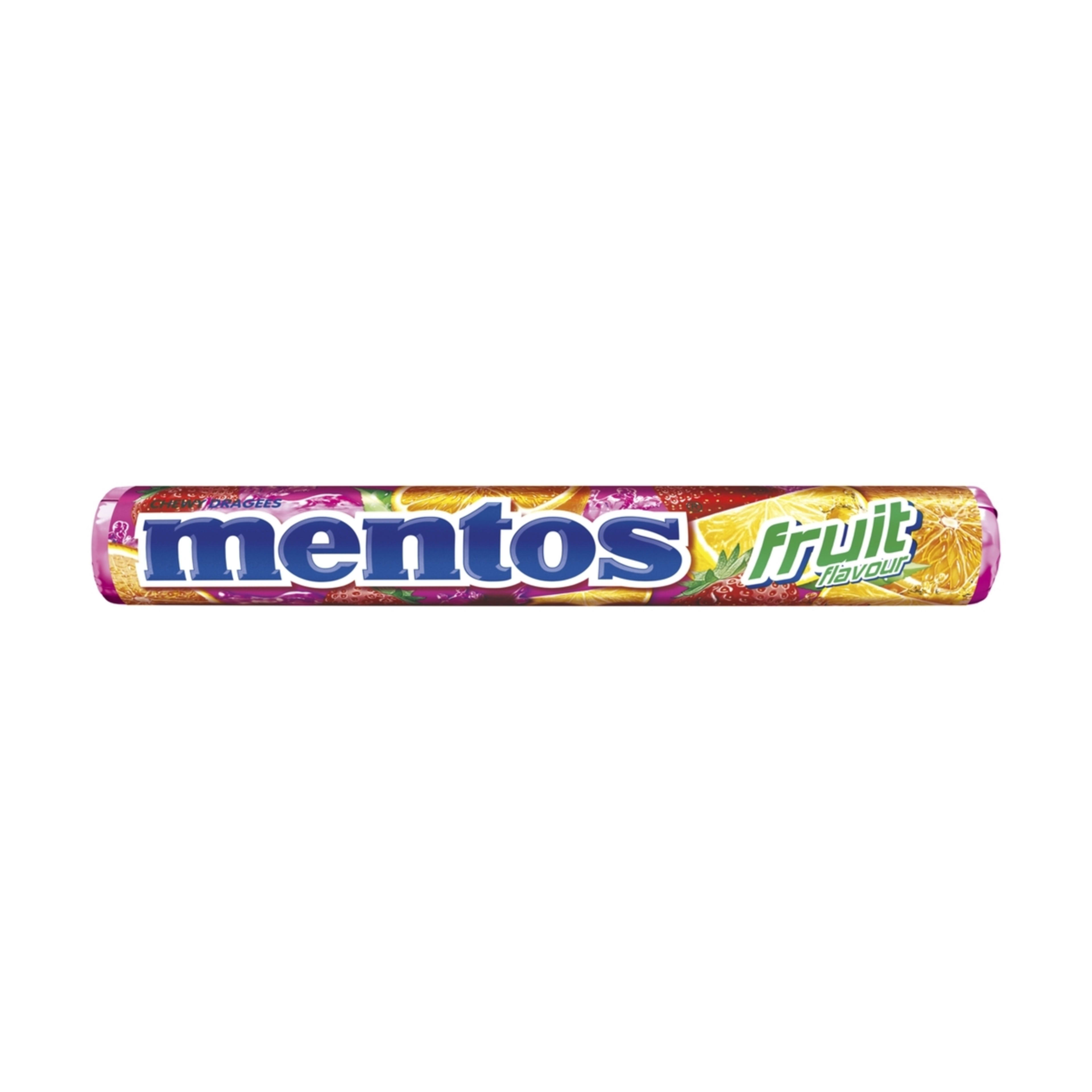 1 Mentos Candy Fruit Roll Chewy Dragees 37.5g