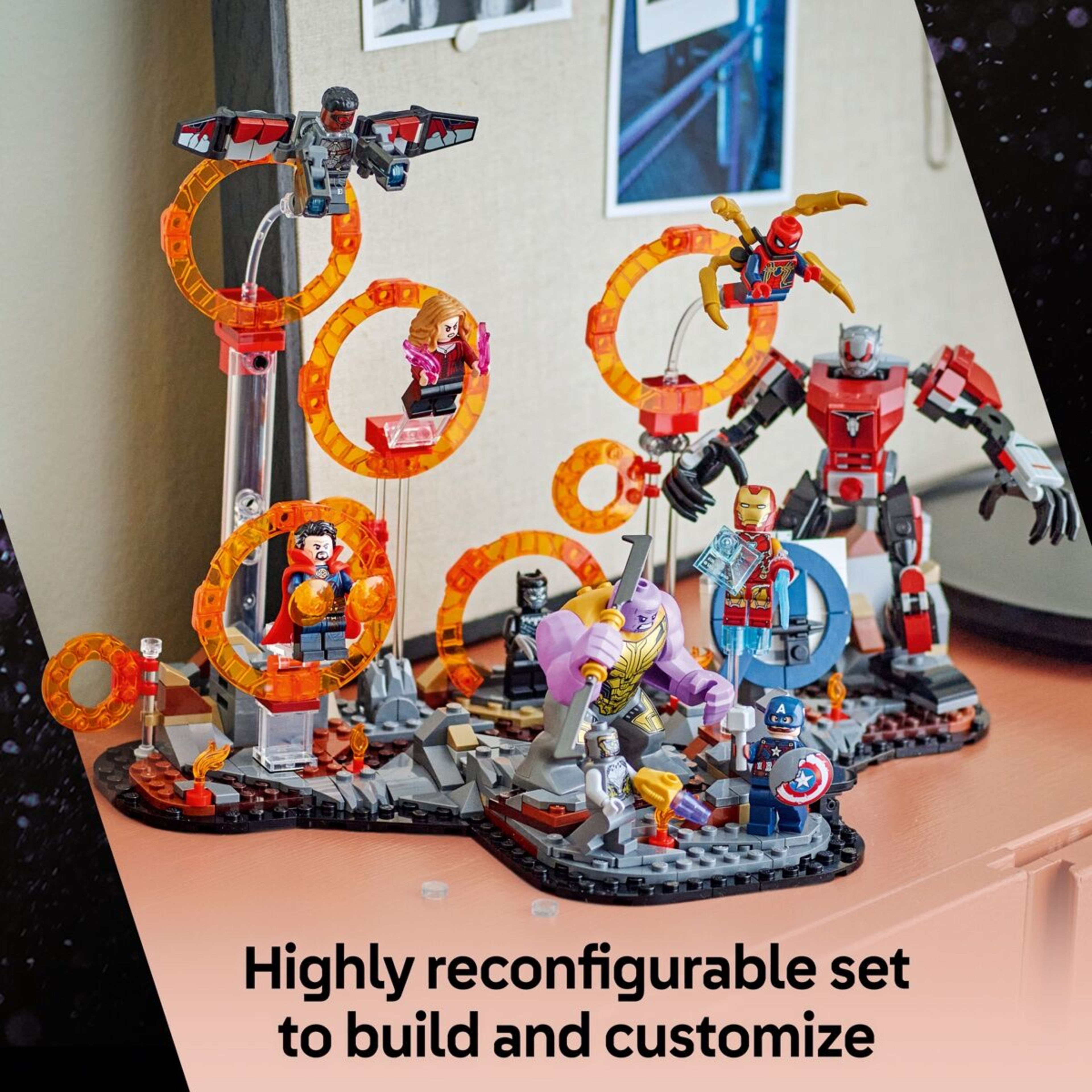 7 LEGO Marvel Avengers: Endgame Final Battle 76323, 7 of 10