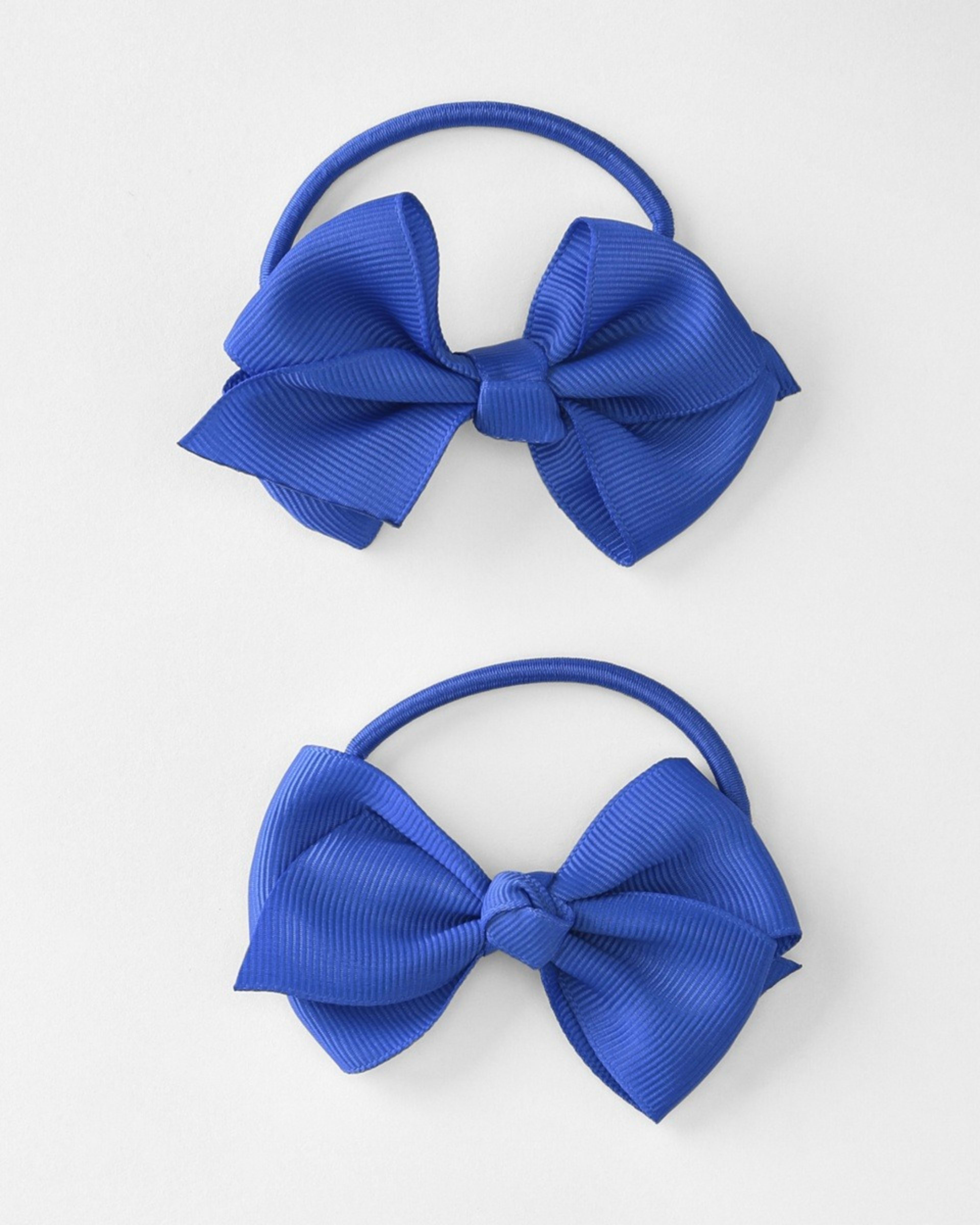 2 Pack Large Bow Hair Elastics Kmart