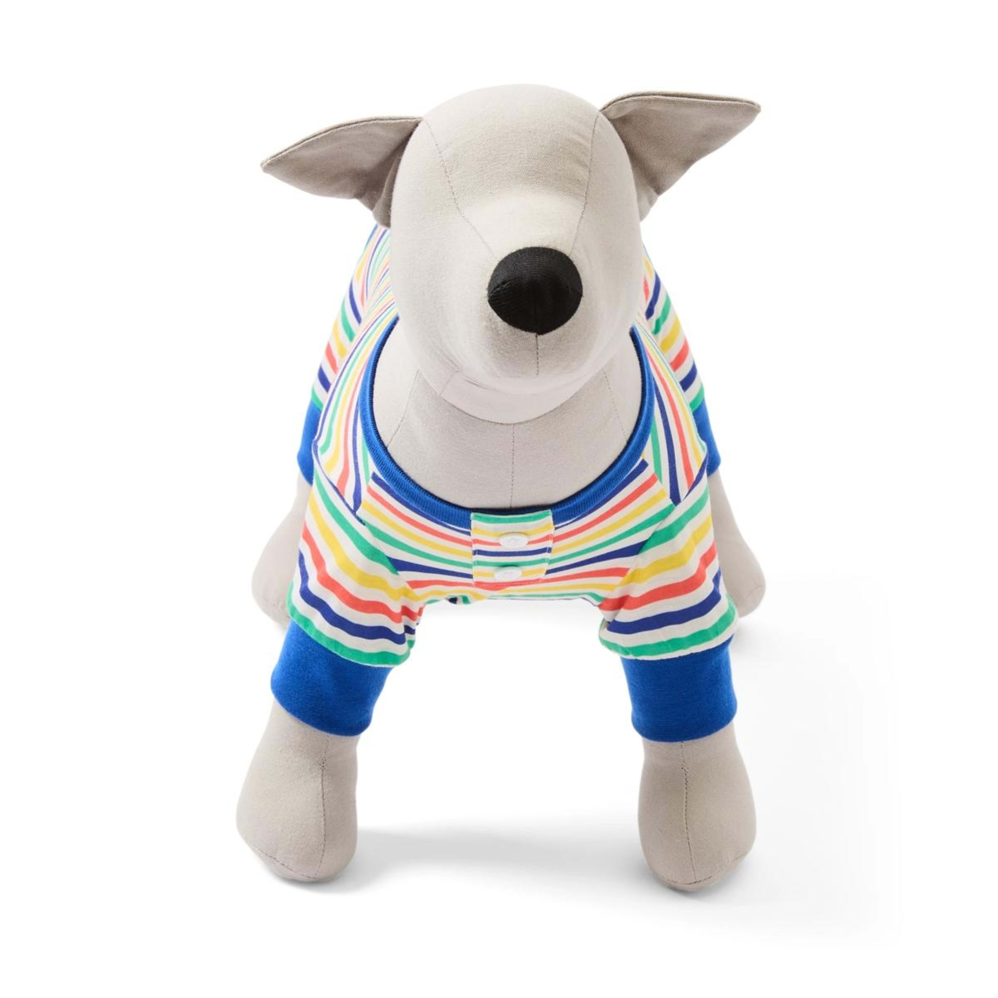 4 Pet Stripe Pyjamas - Extra Large, Blue, 4 of 9