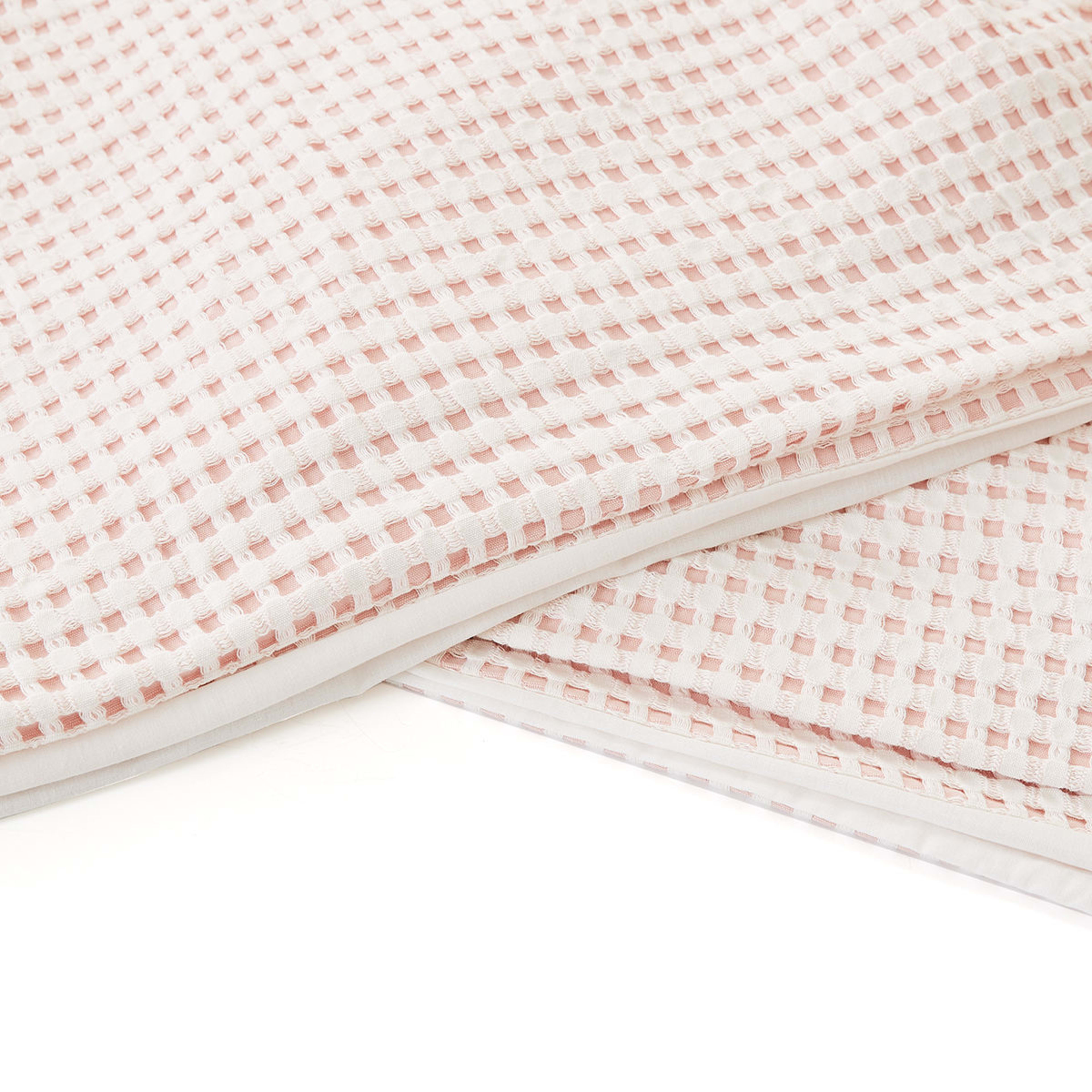 4 Dakota Cotton Quilt Cover Set - Super King Bed, Pink, 4 of 6