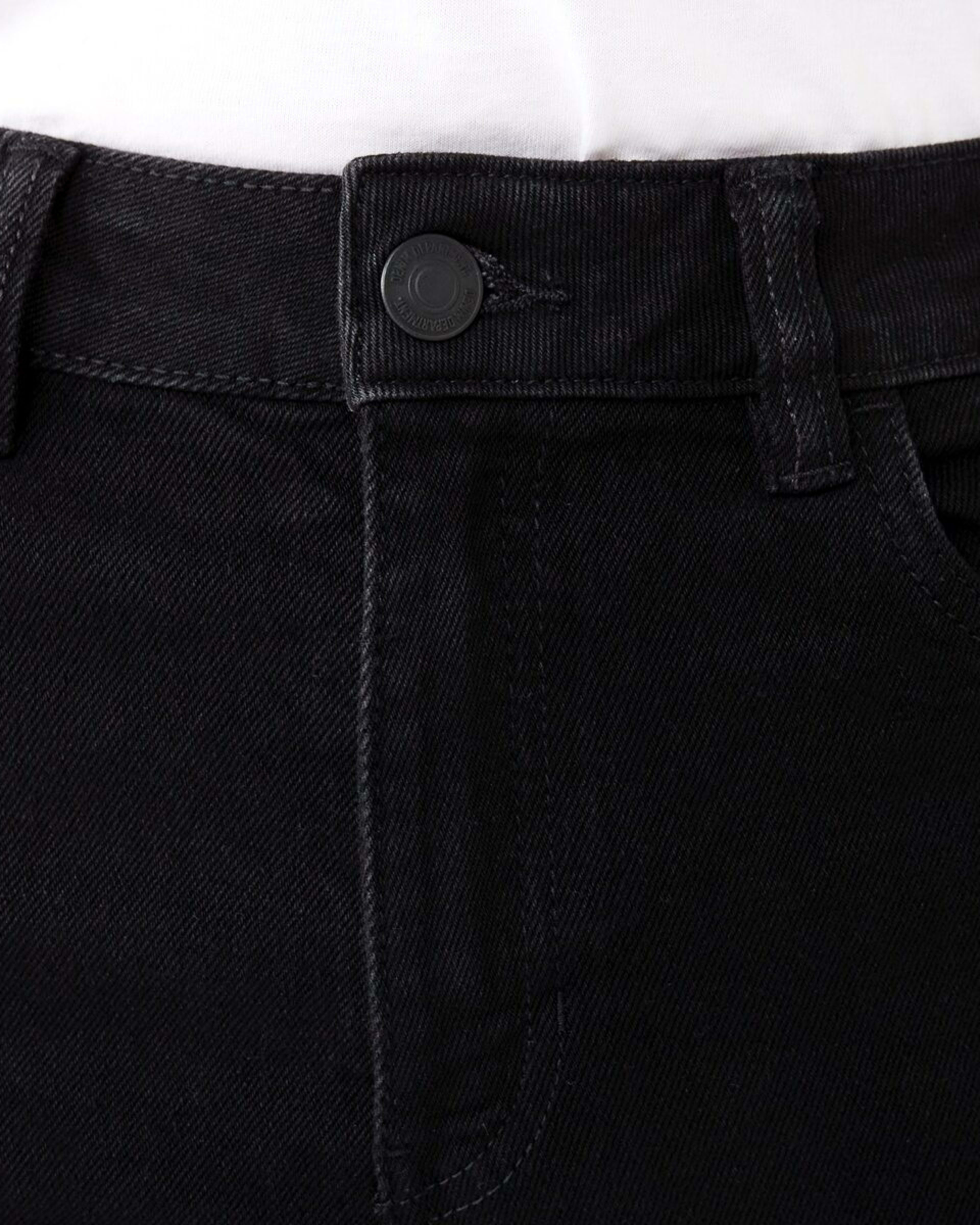 5 High Rise Straight Jeans BLACK WASH, 5 of 9