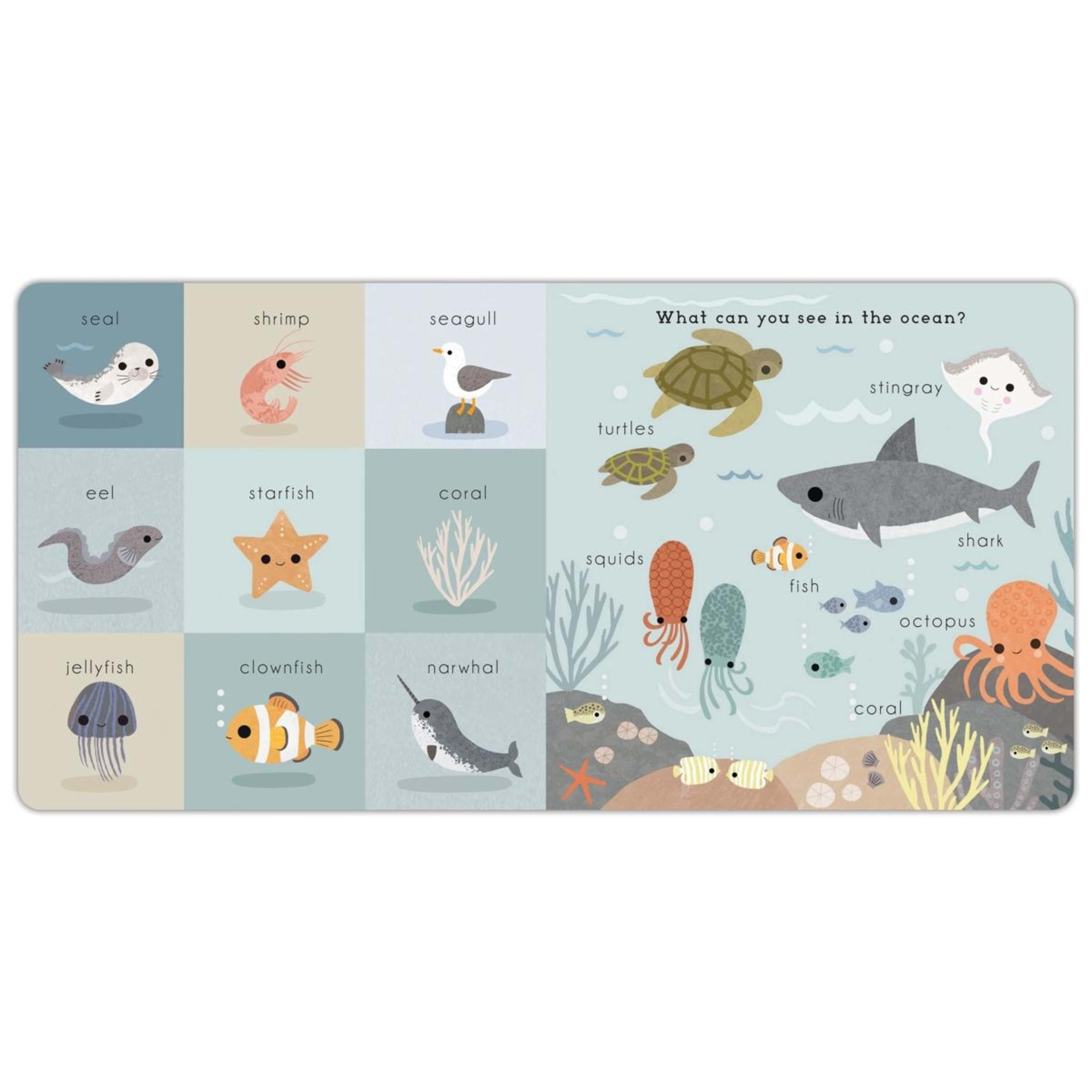 3 Baby Play: Ocean - Book, 3 of 3