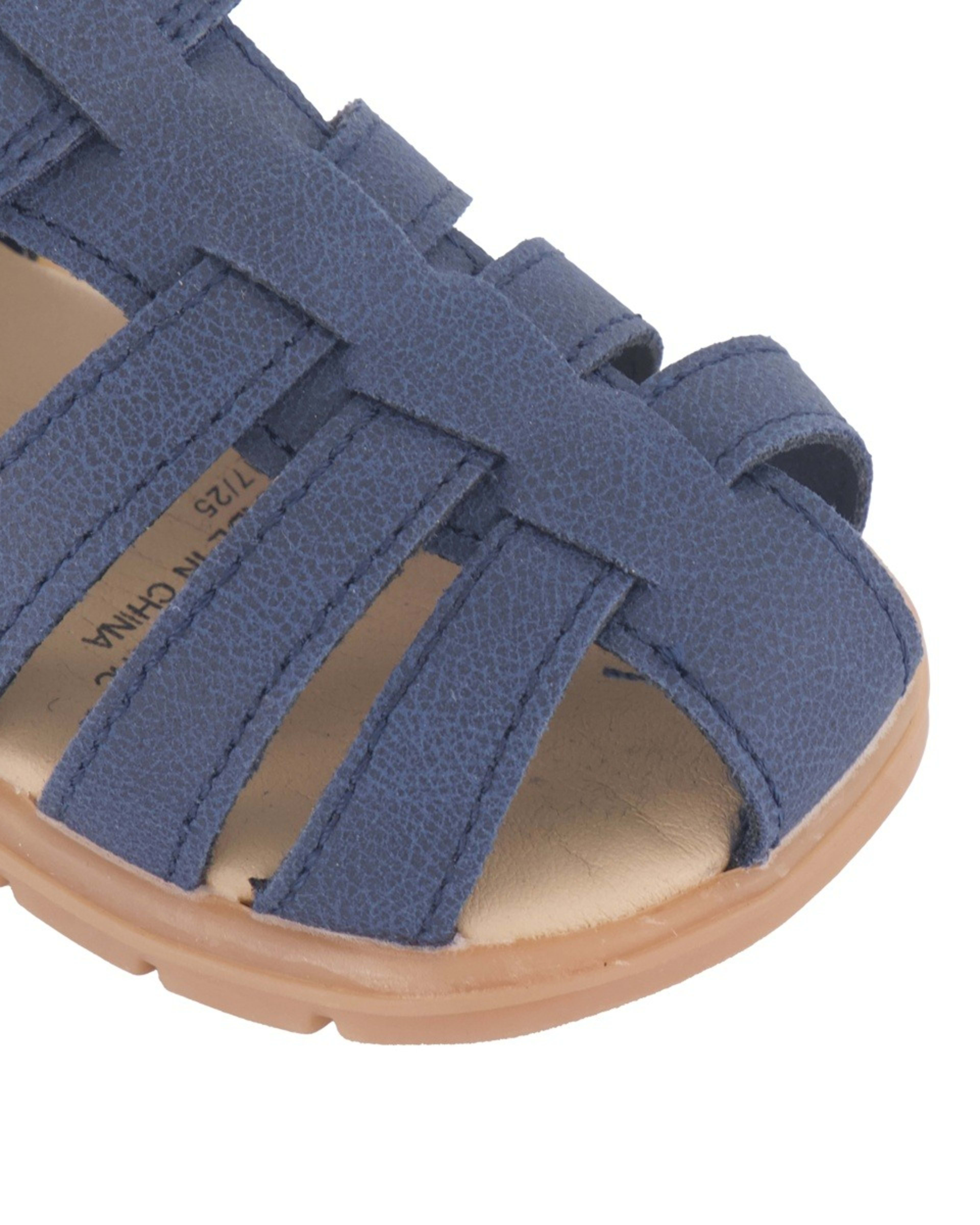 4 Baby Sandals DRESS BLUE, 4 of 4
