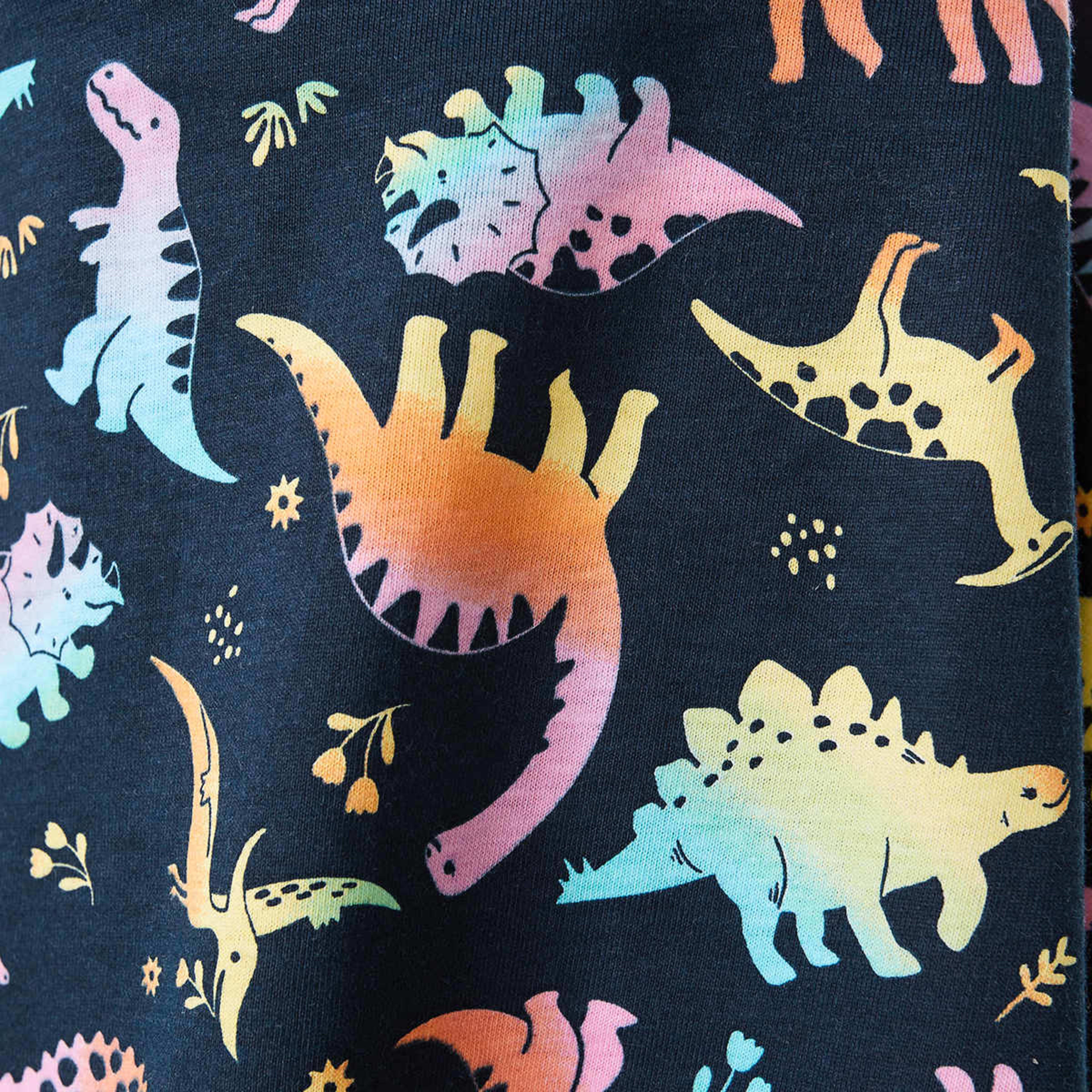 4 Printed Skort Navy Dino, 4 of 8