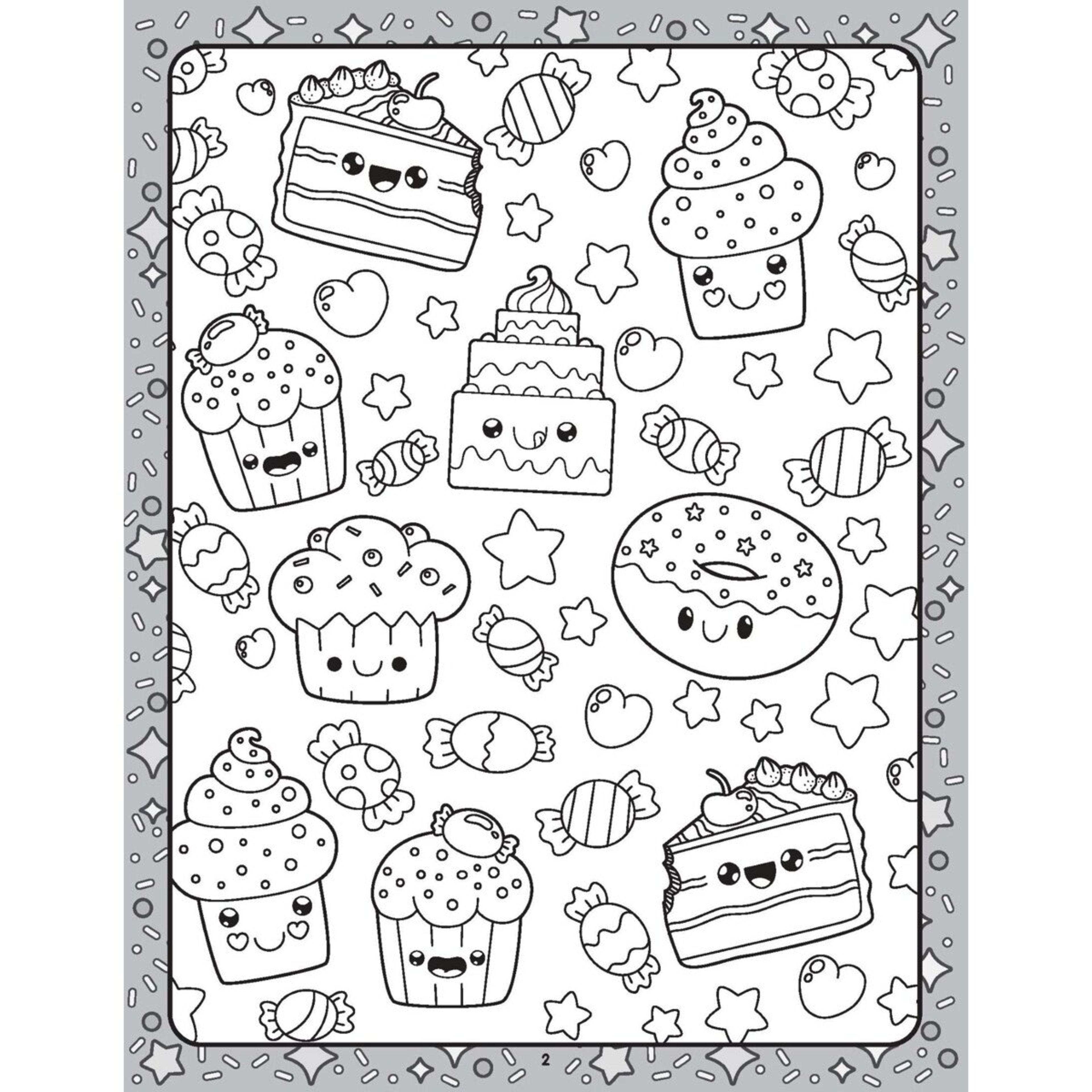 2 Kawaii Activity Book with Squishy Friend!, 2 of 4
