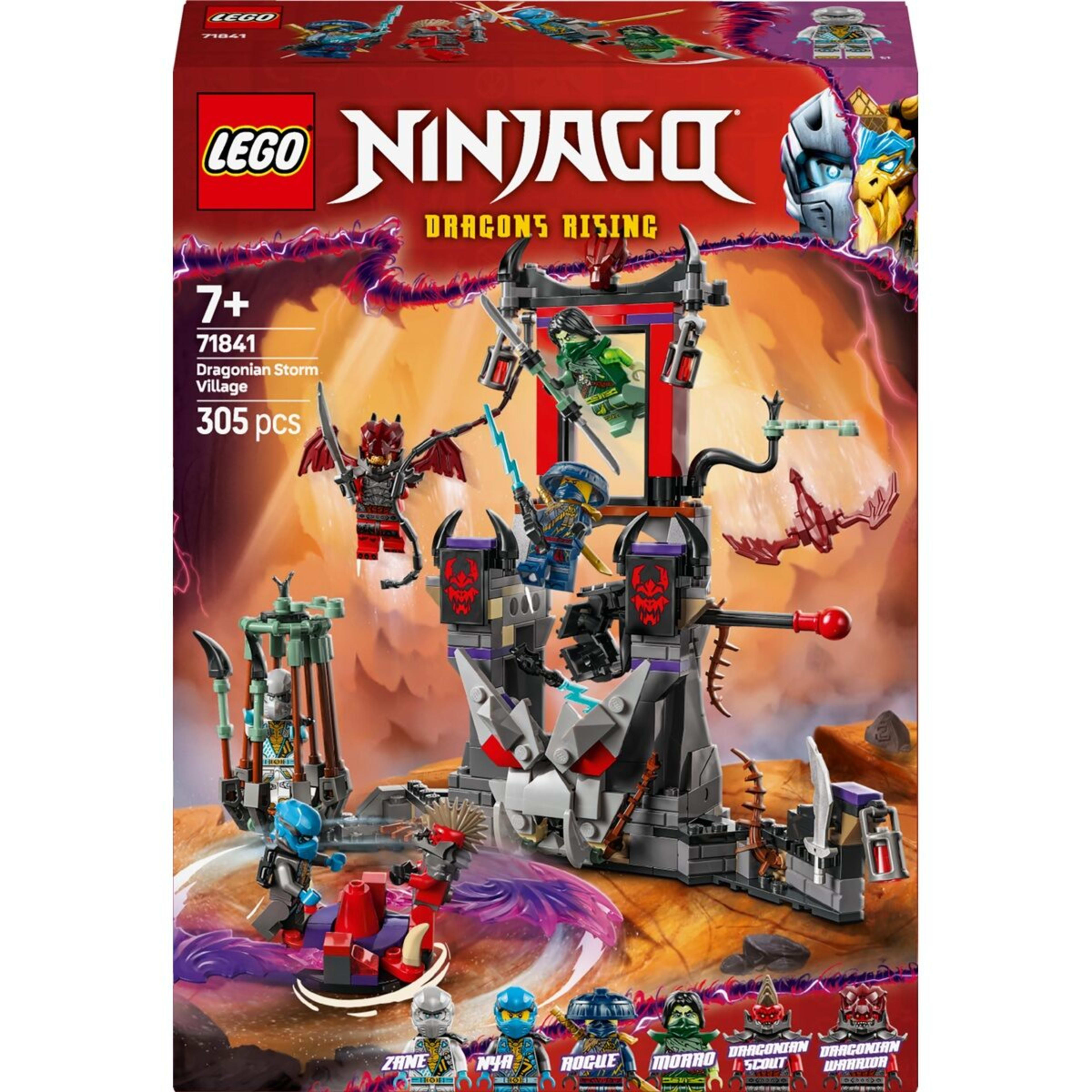 1 LEGO NINJAGO Dragonian Storm Village 71841, 1 of 10