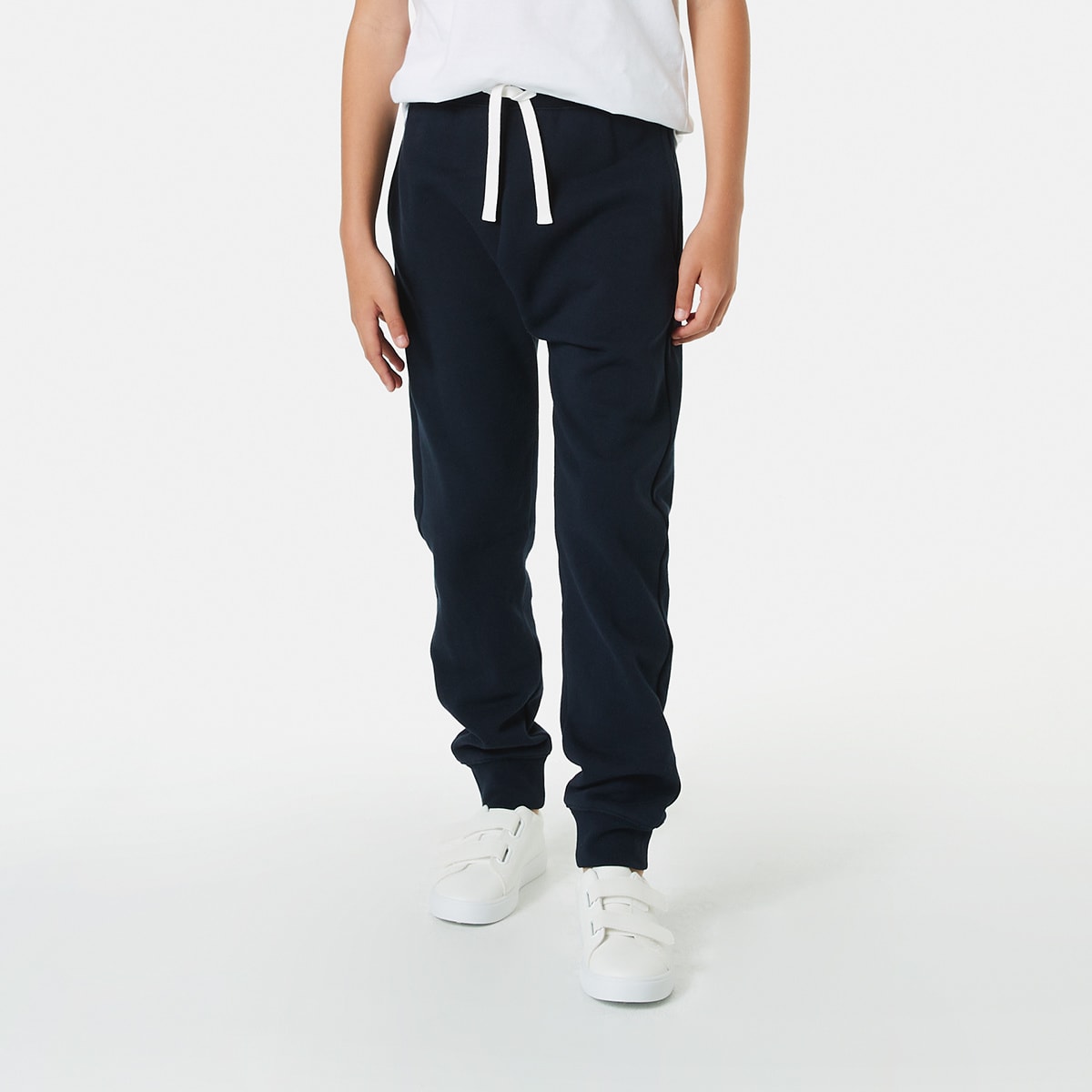 Navy blue cheap track pants kmart